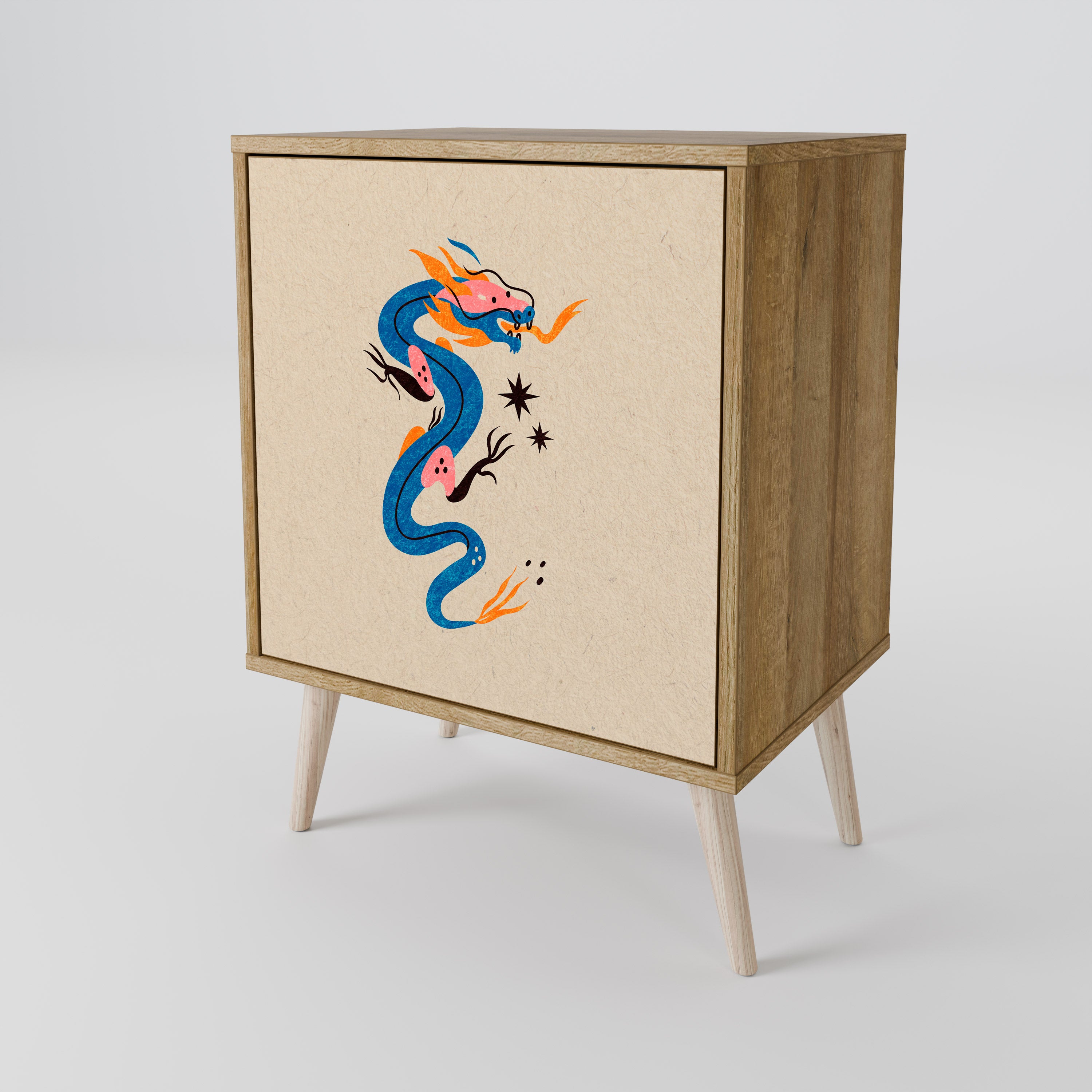 MYTHOLOGICAL CREATURES 1-Door Sideboard