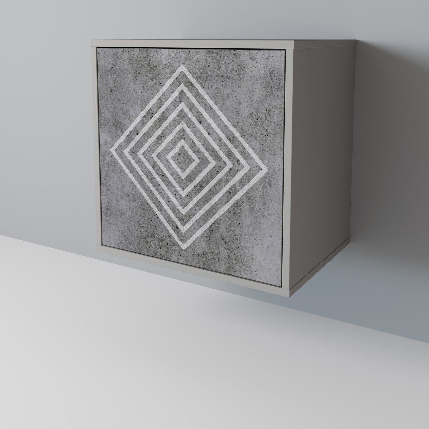 POLYGONAL ARTISTRY Jednodveřová komoda