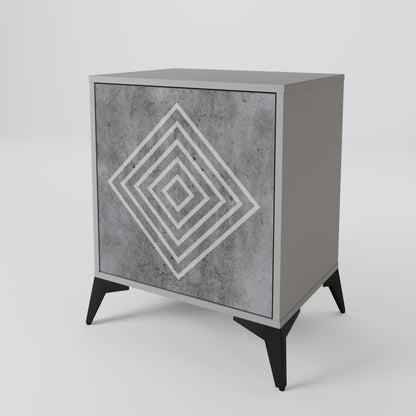 POLYGONAL ARTISTRY Jednodveřová komoda