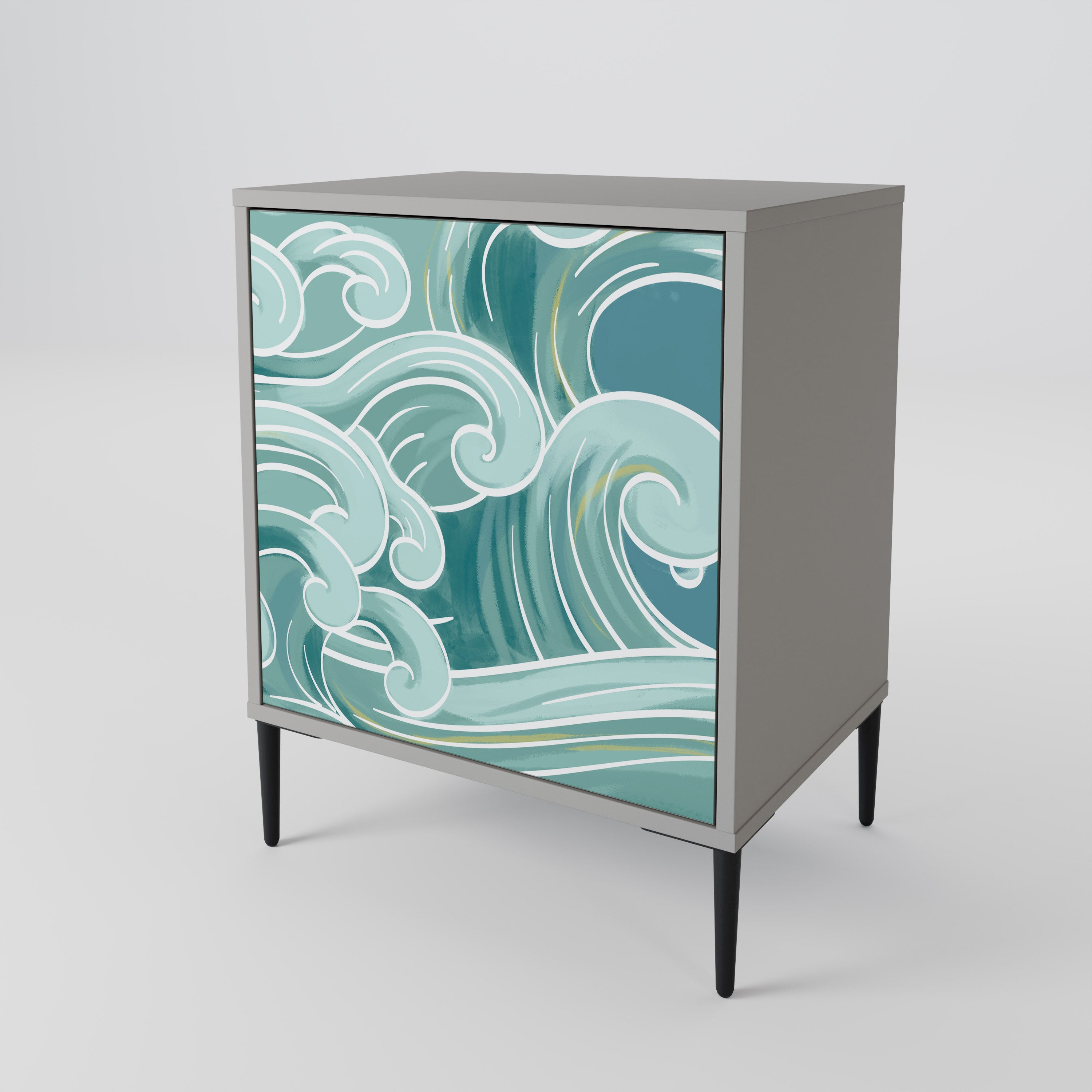 ASIAN SWAY 1-Door Sideboard