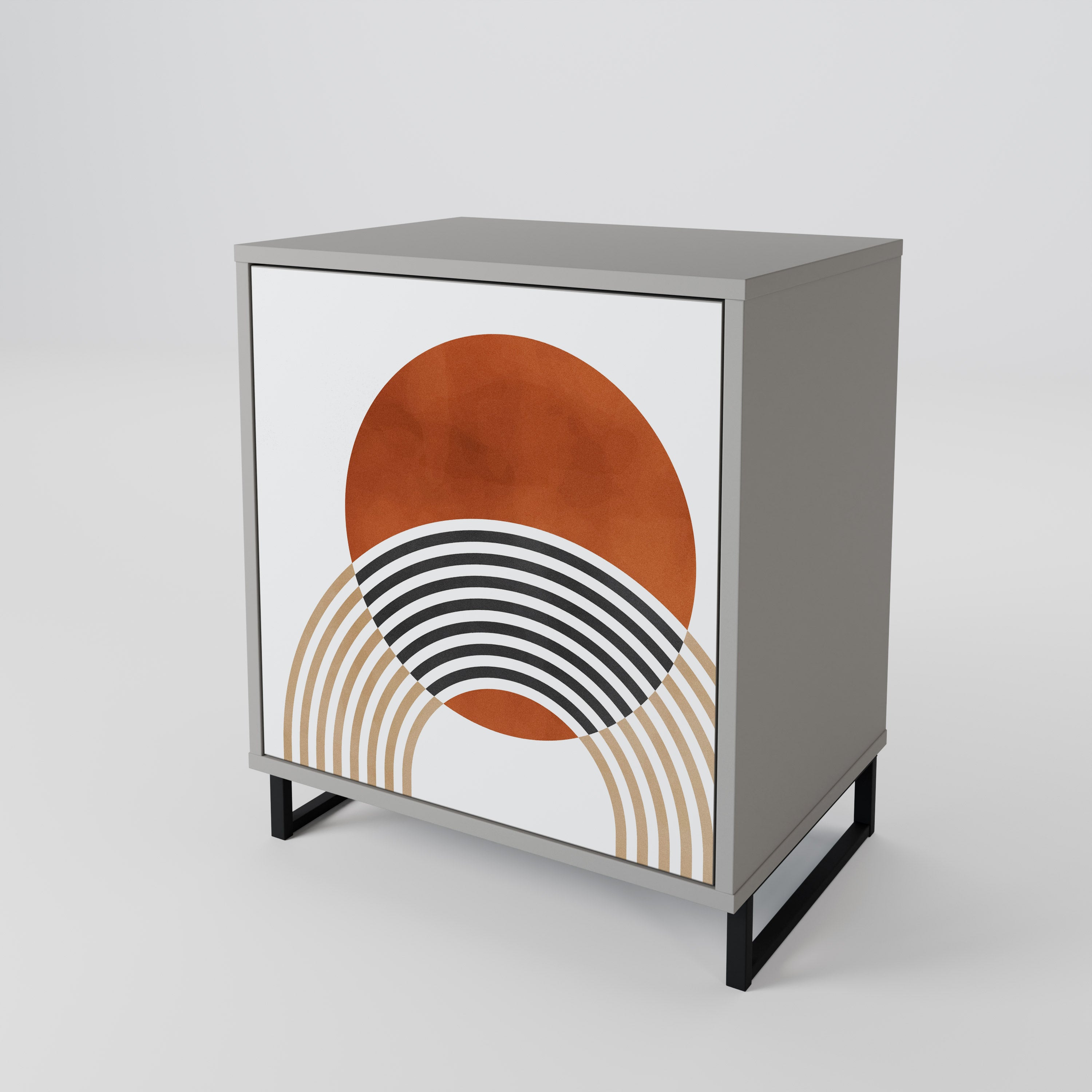 CIRCLE RHYTM 1-Door Sideboard