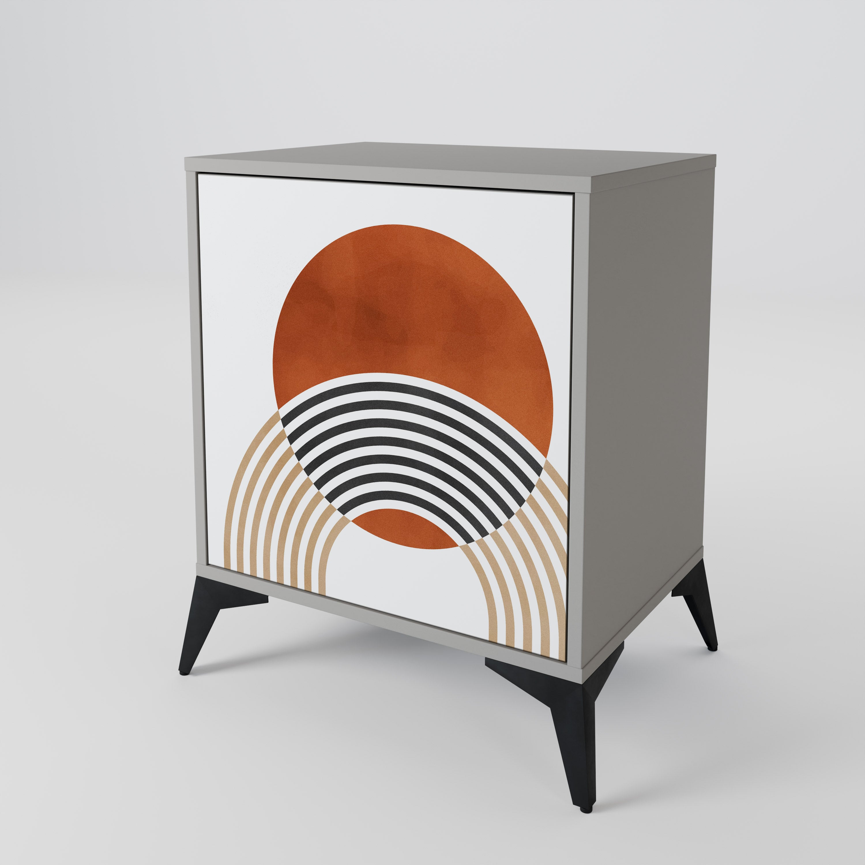 CIRCLE RHYTM 1-Door Sideboard