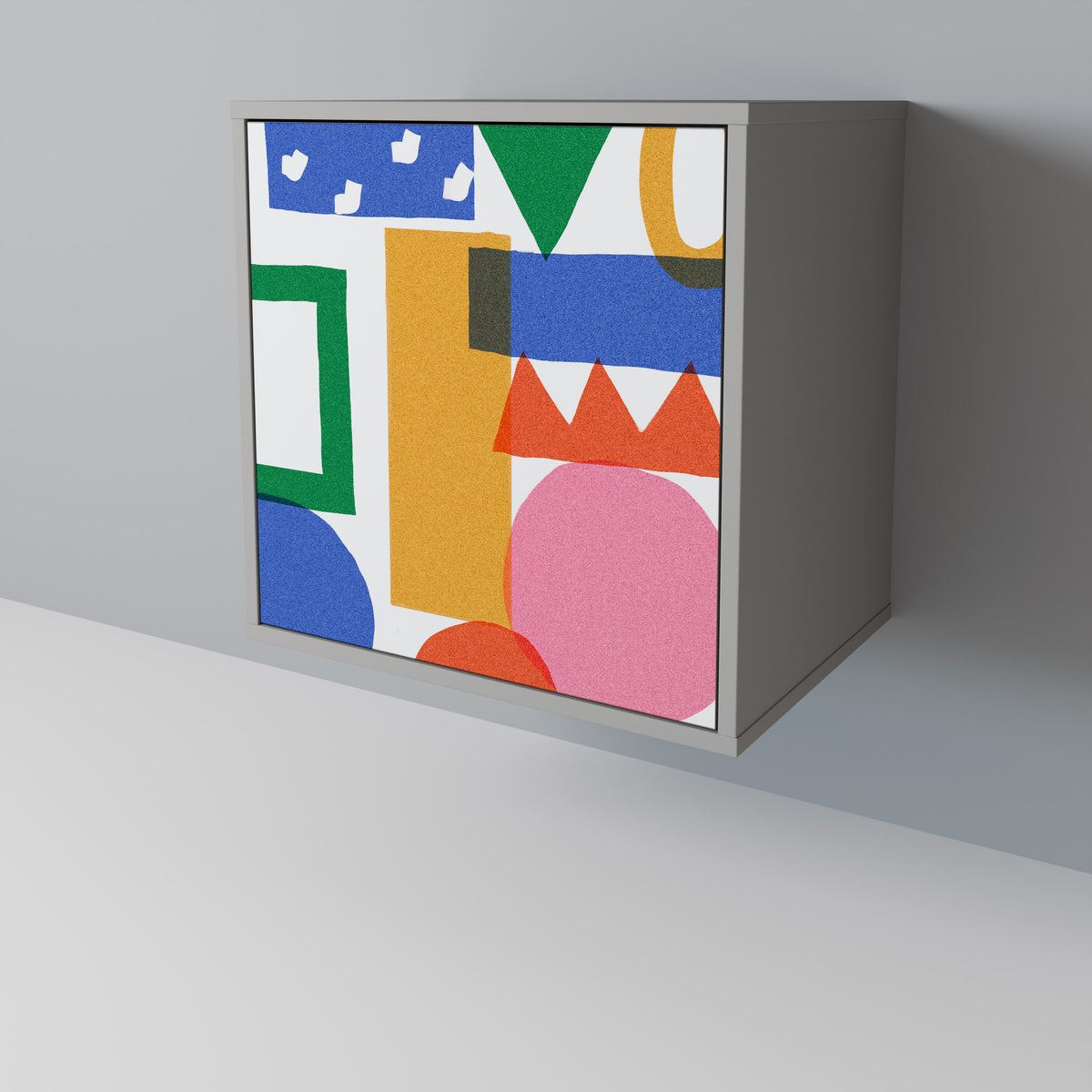 GEOMETRIC GLIMMER Jednodveřová komoda