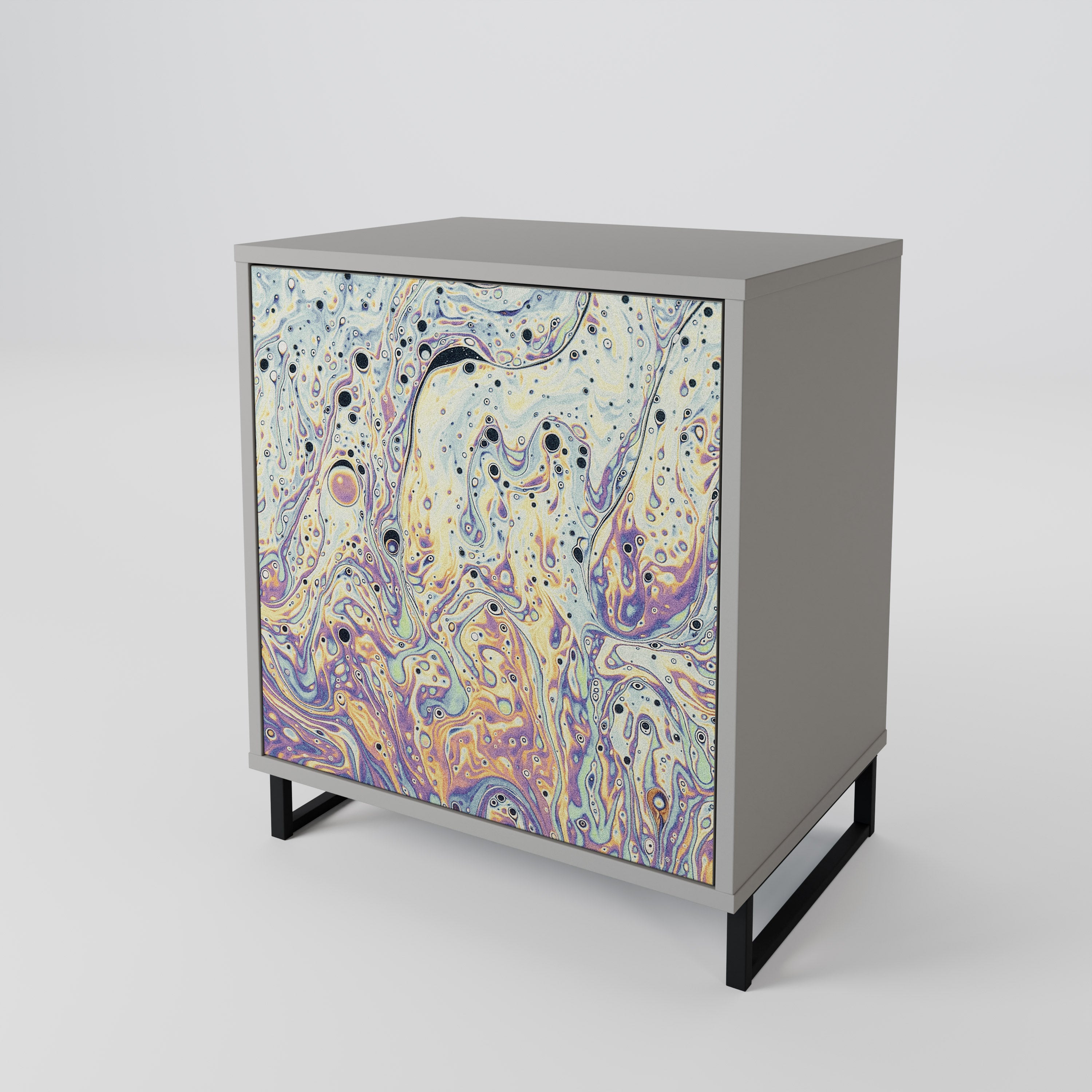 MOSAIC OF COLORS 1-Door Sideboard