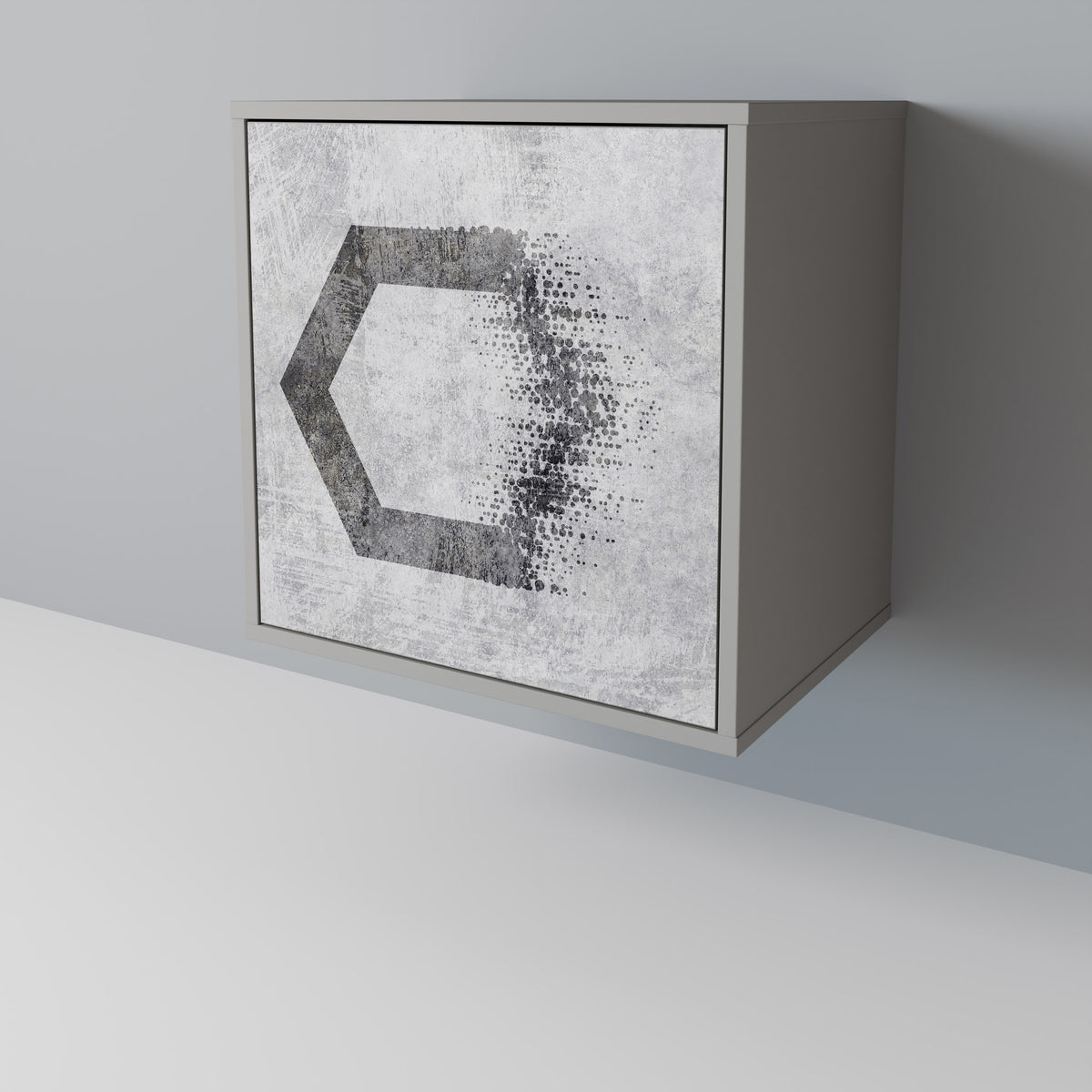 HEXAGONAL FIGURES Jednodveřová komoda