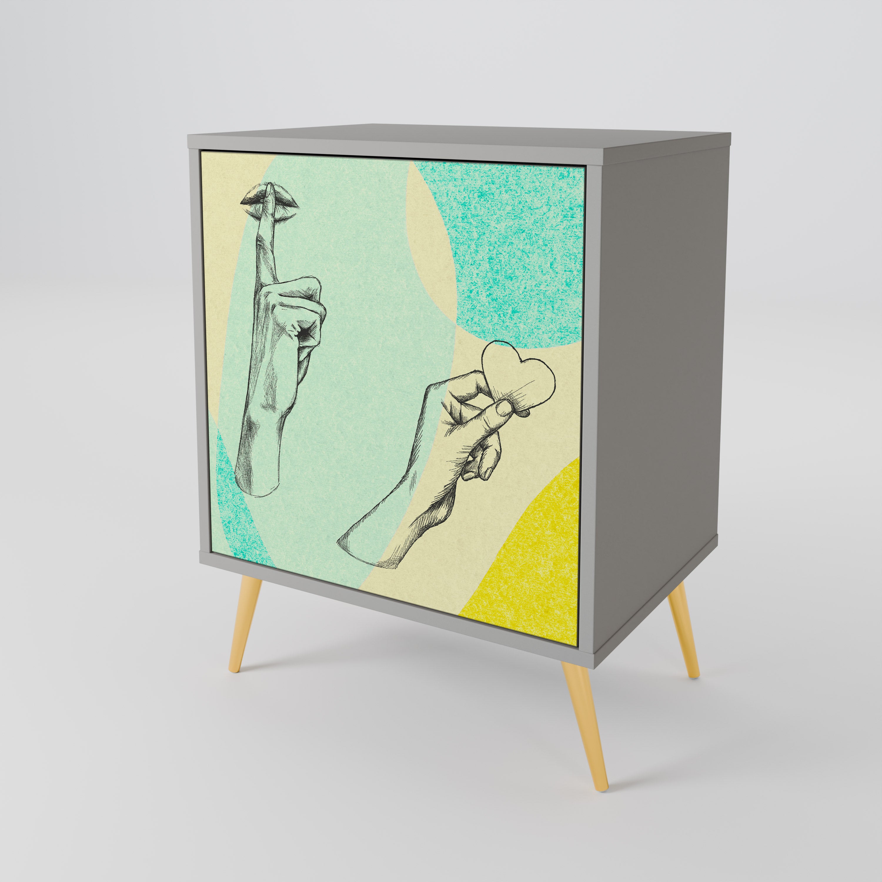 BODY LANGUAGE 1-Door Sideboard