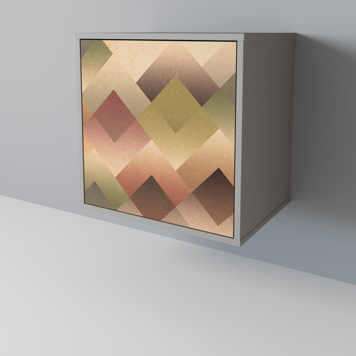GEOMETRIC FUSION Jednodveřová komoda
