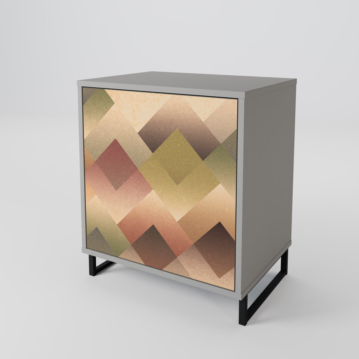 GEOMETRIC FUSION Jednodveřová komoda