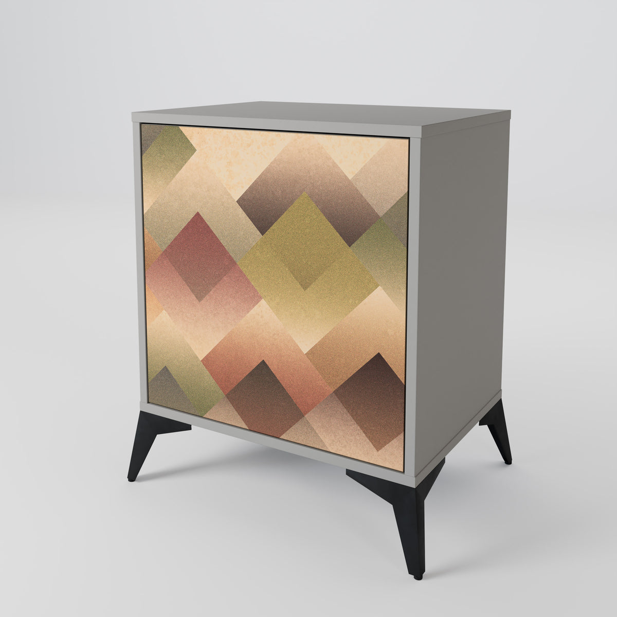 GEOMETRIC FUSION Jednodveřová komoda