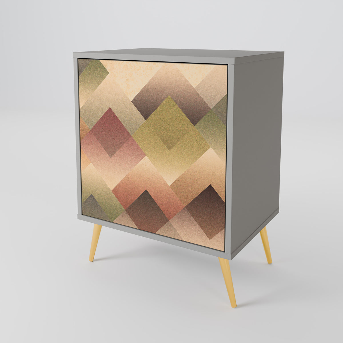 GEOMETRIC FUSION Jednodveřová komoda