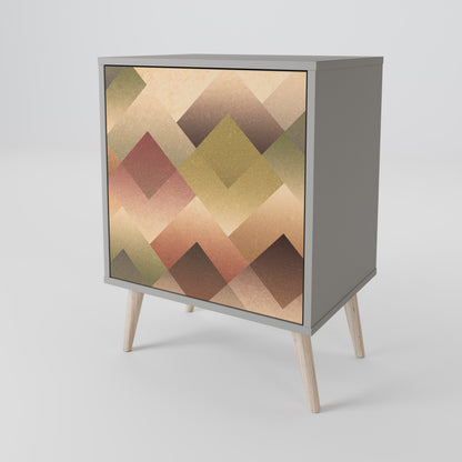 GEOMETRIC FUSION Jednodveřová komoda