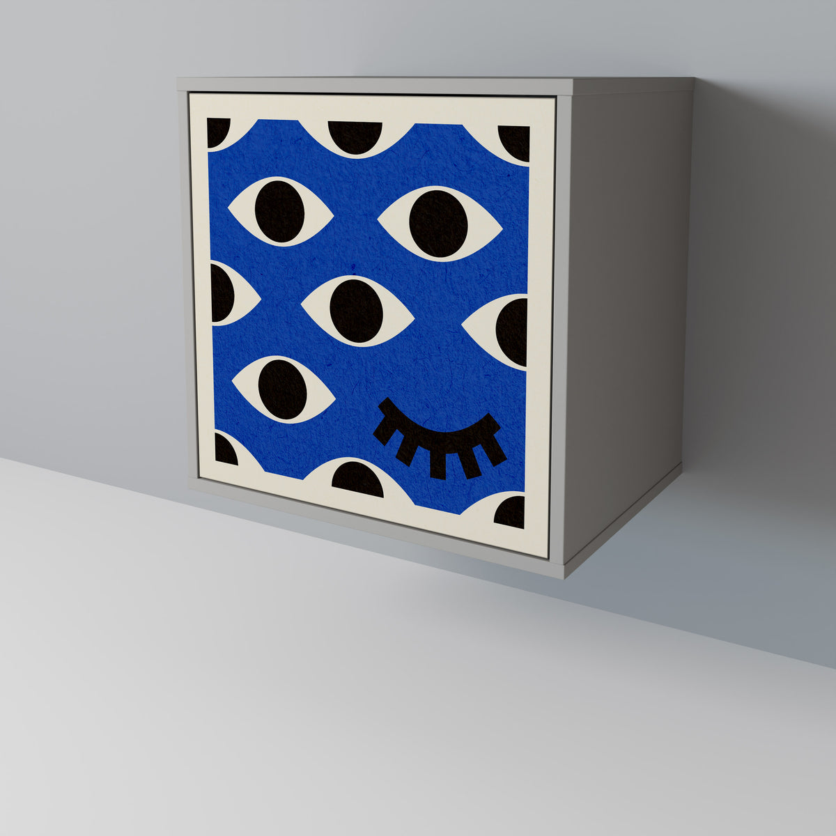 GEOMETRIC EYES Jednodveřová komoda