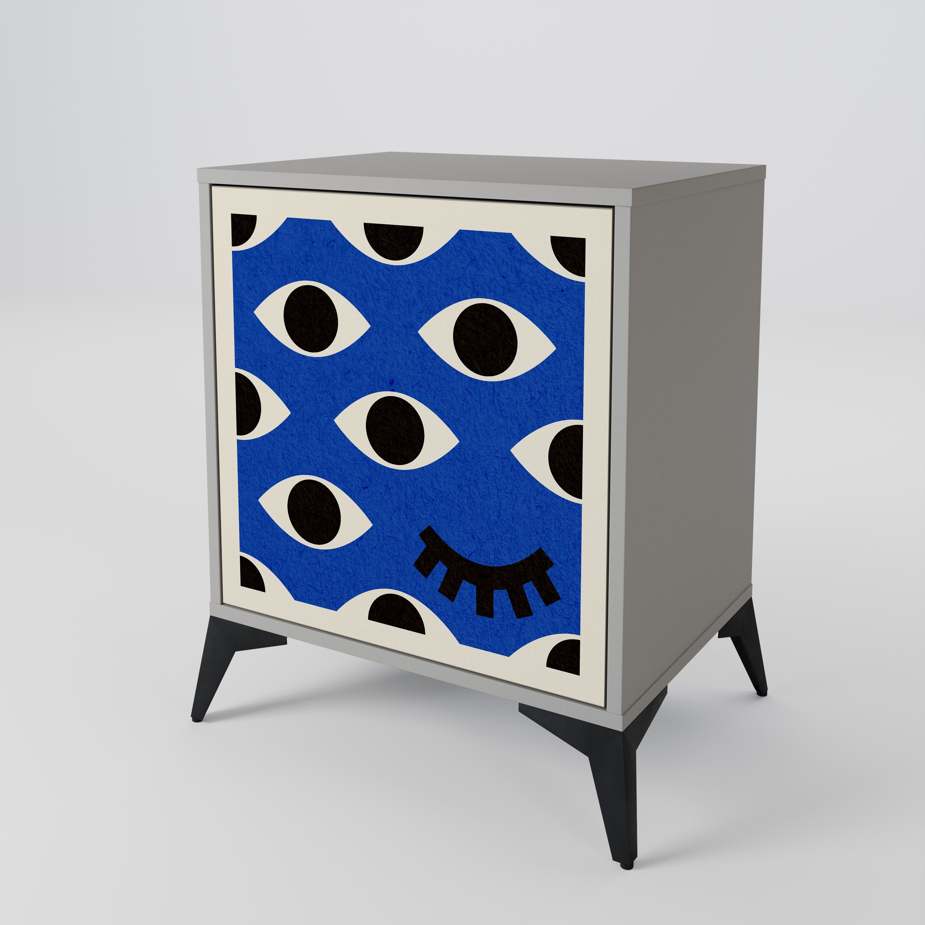 GEOMETRIC EYES 1-Door Sideboard
