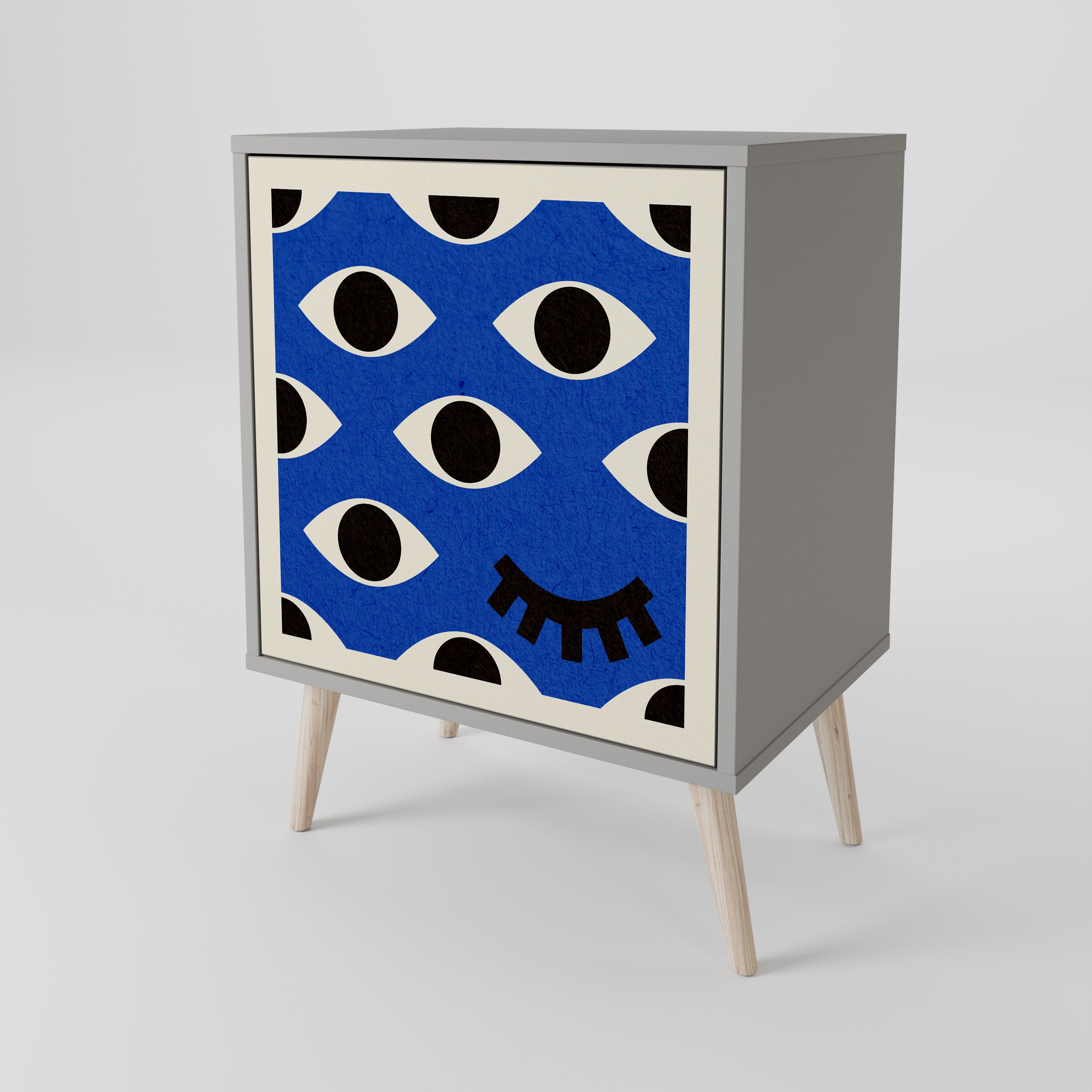 GEOMETRIC EYES 1-Door Sideboard