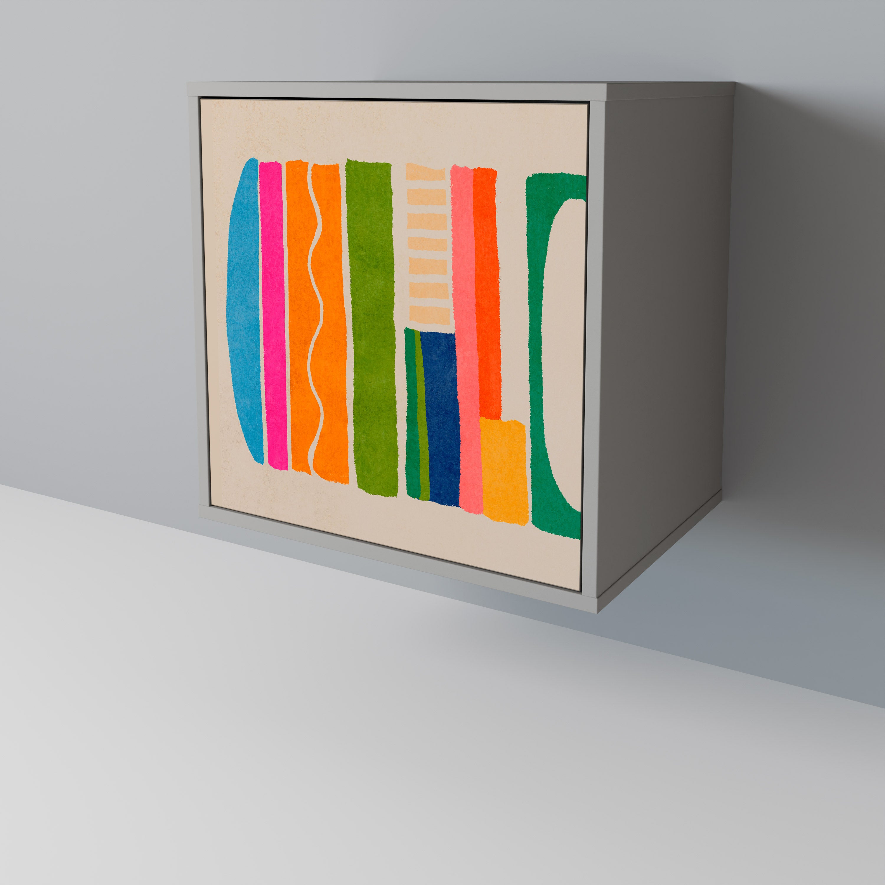 GEOMETRIC SHINE 1-Door Sideboard