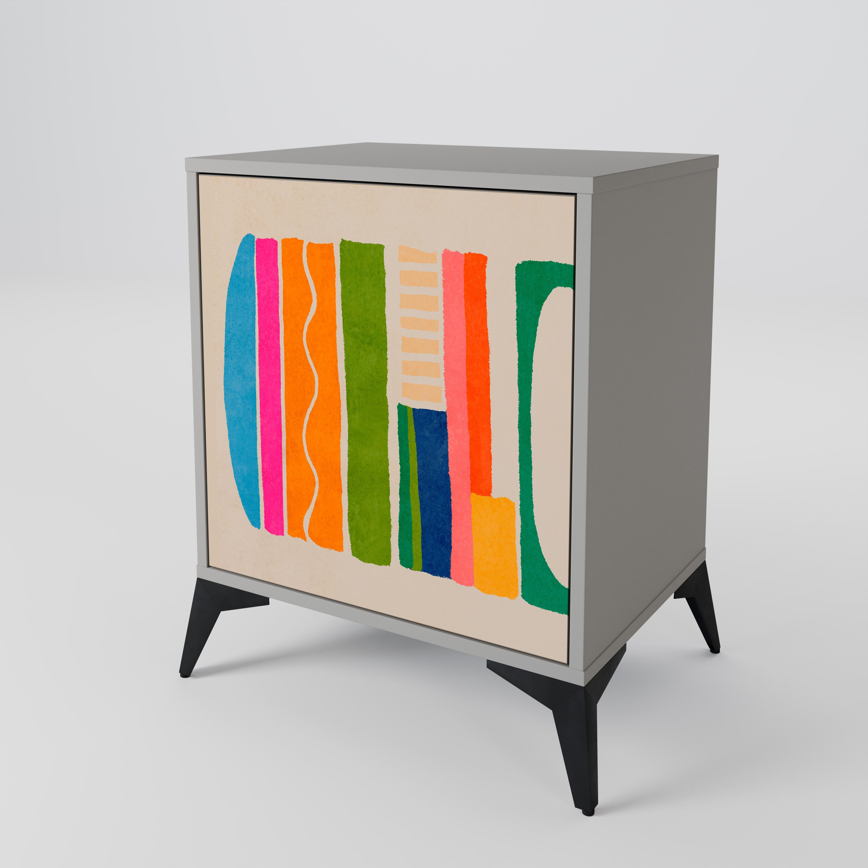 GEOMETRIC SHINE 1-Door Sideboard