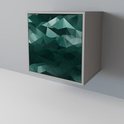 POLYGONAL FLOATING Jednodveřová komoda