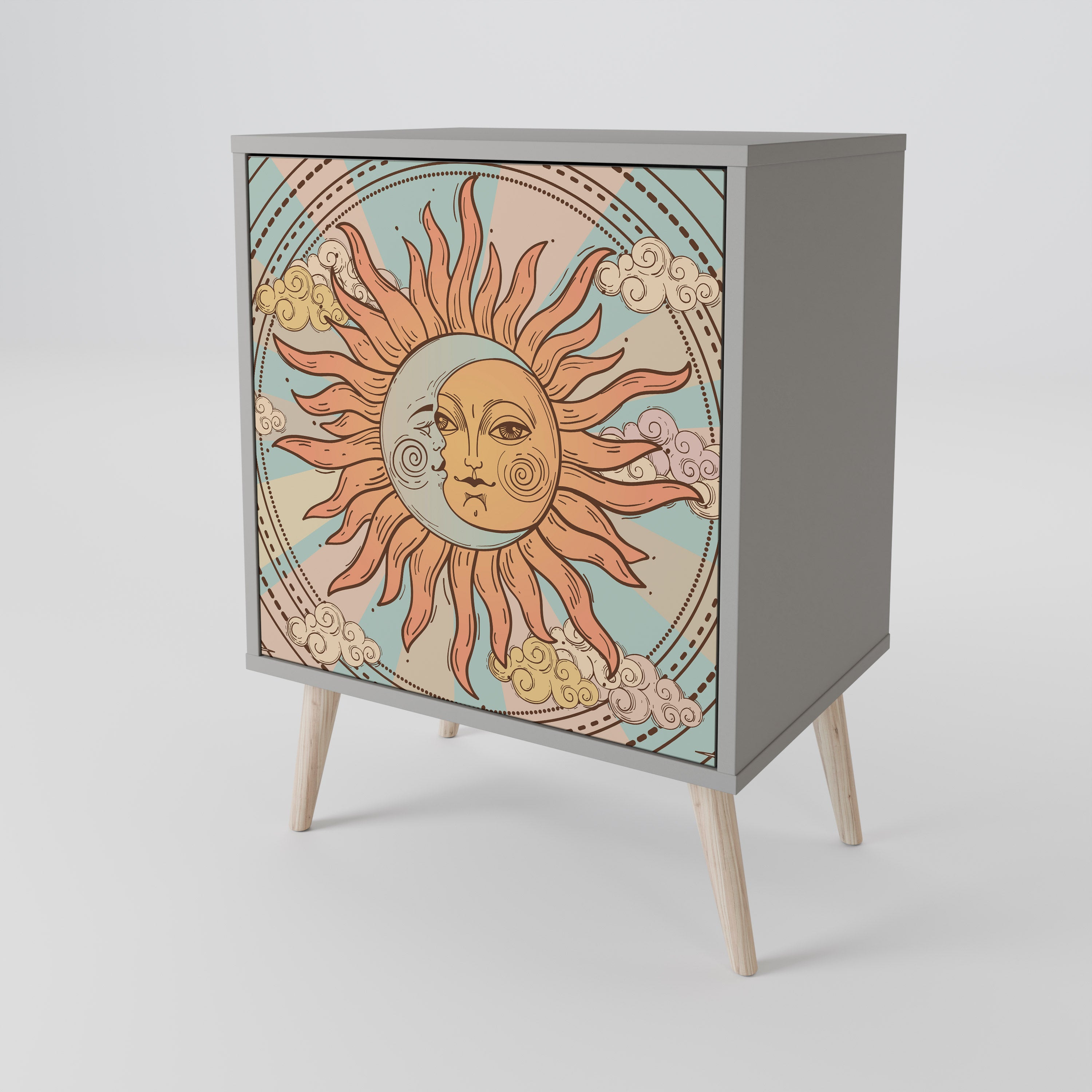 MYSTICAL STRUCTURE 1-Door Sideboard