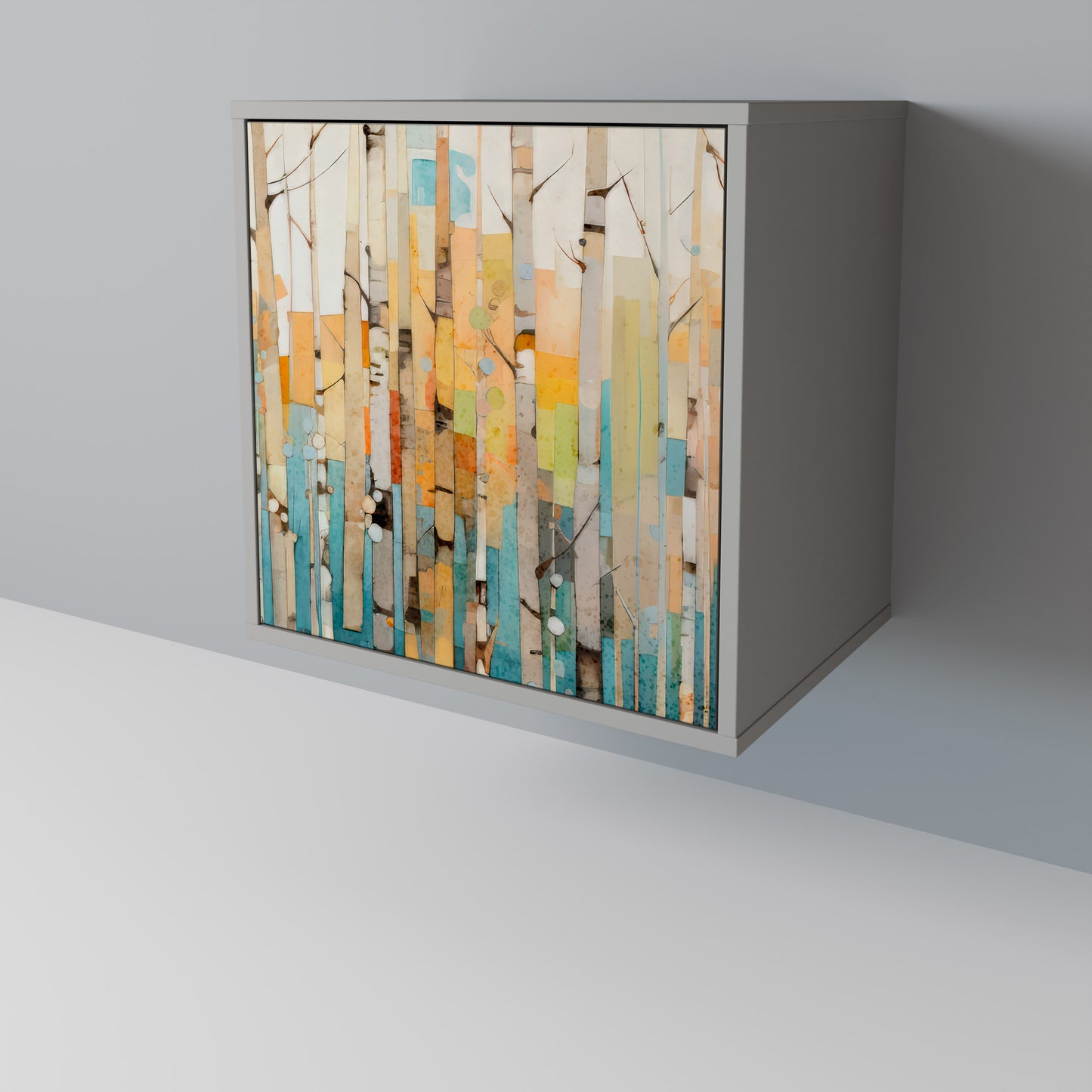 BIRCH KALEIDOSCOPE Jednodveřová komoda