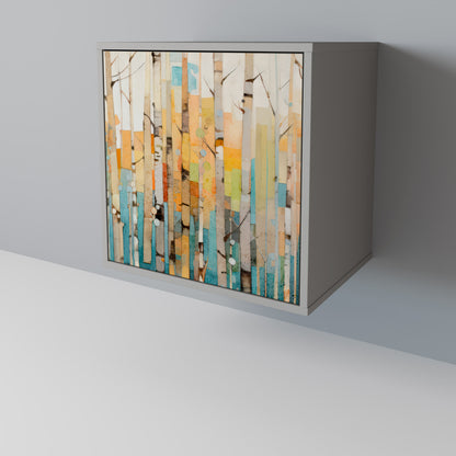 BIRCH KALEIDOSCOPE Jednodveřová komoda