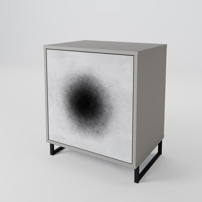 BLACK HOLE Jednodveřová komoda