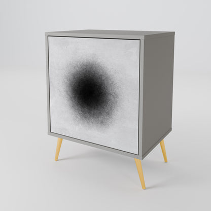BLACK HOLE Jednodveřová komoda
