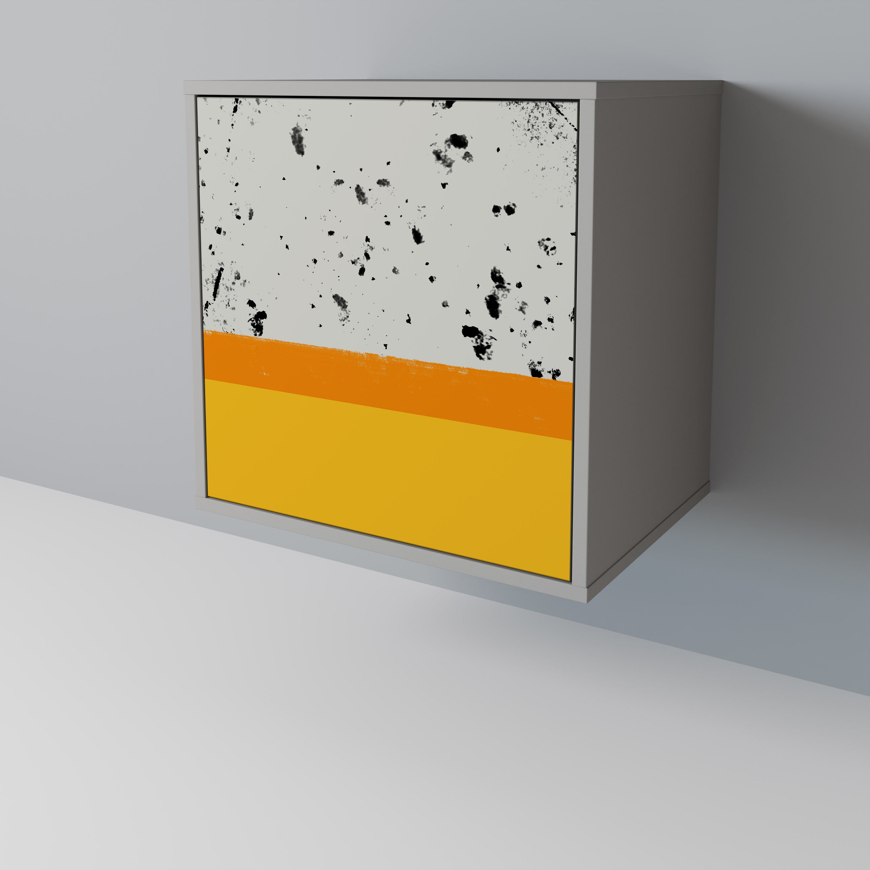 DYED BY ORANGE 1-Door Sideboard