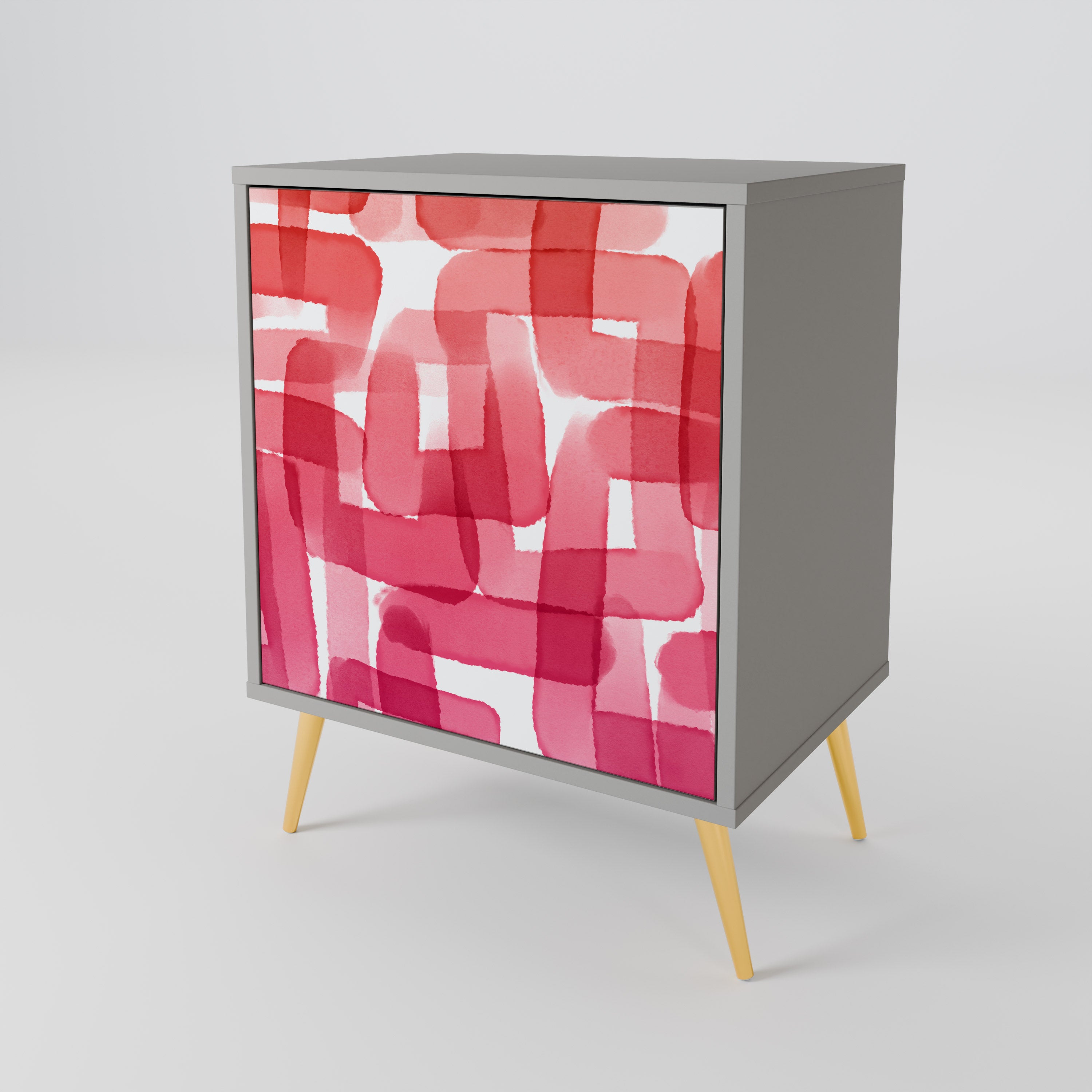 KALEIDOSCOPIC CUBISM 1-Door Sideboard