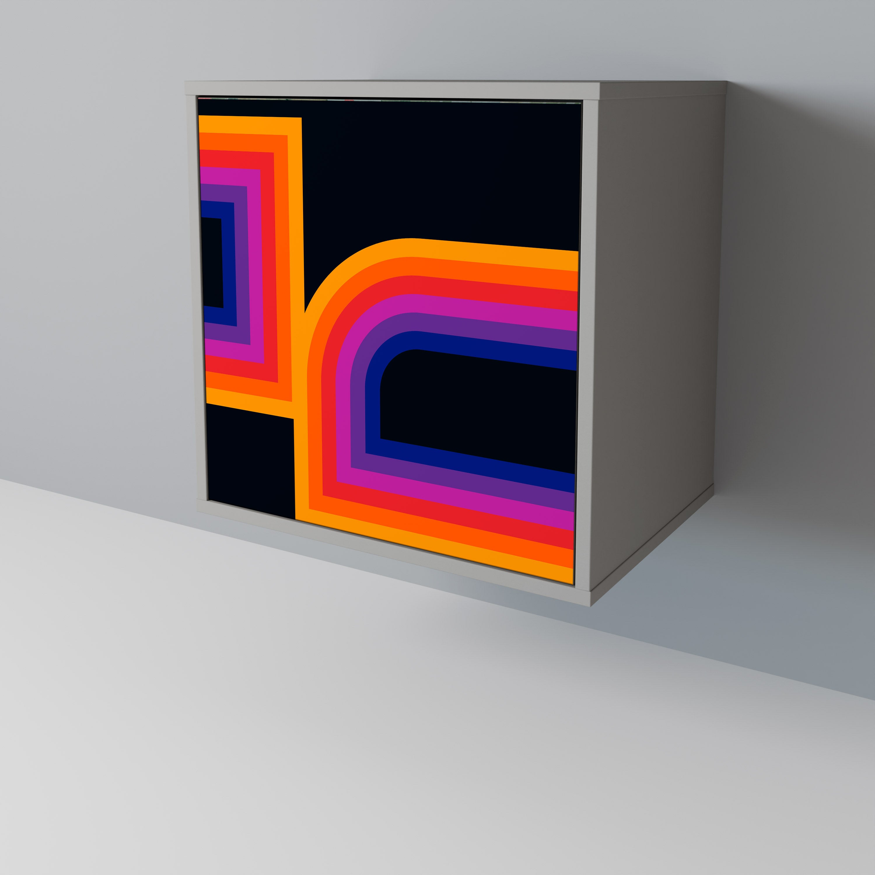 BLINDED BY THE LIGHTS 1-Door Sideboard