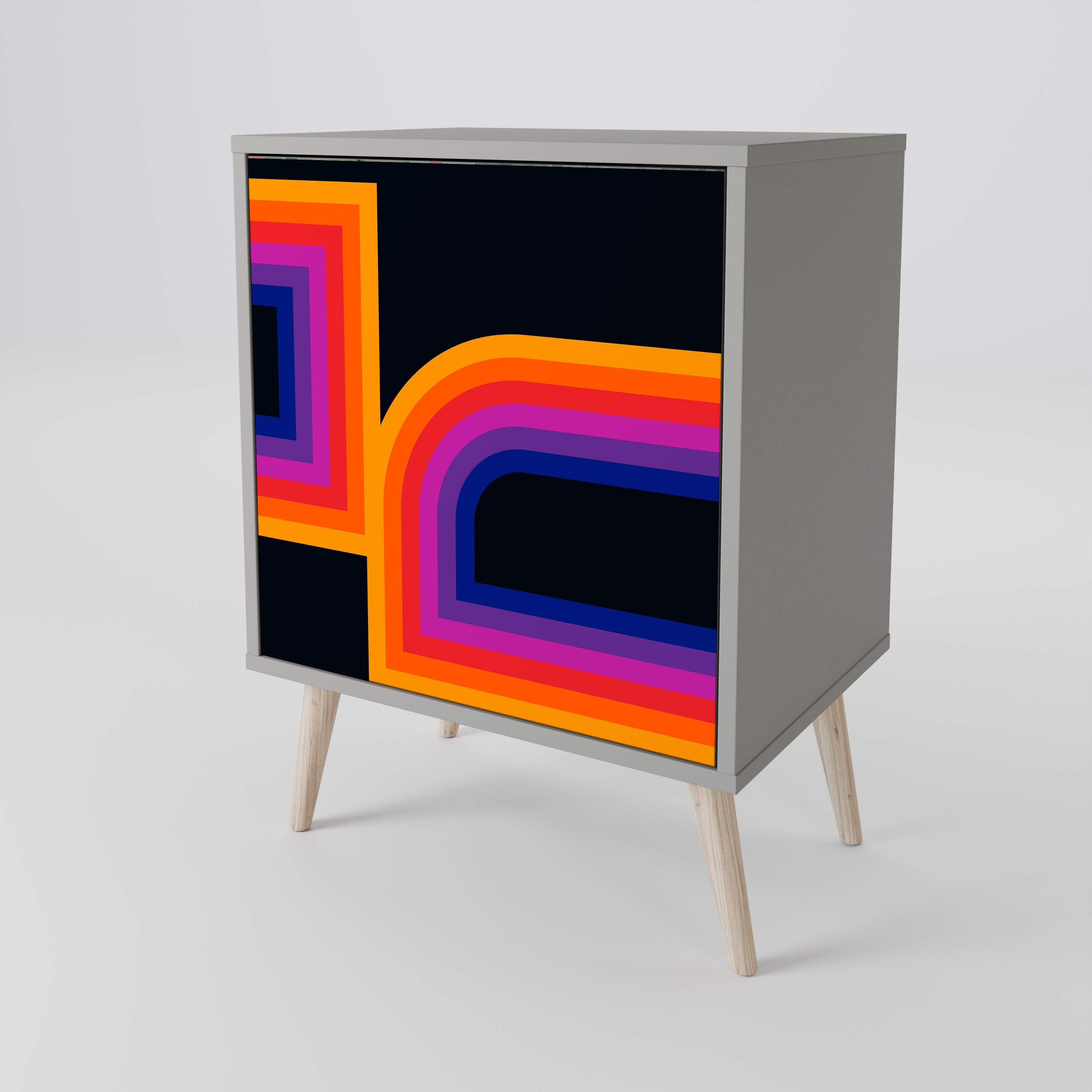 BLINDED BY THE LIGHTS 1-Door Sideboard