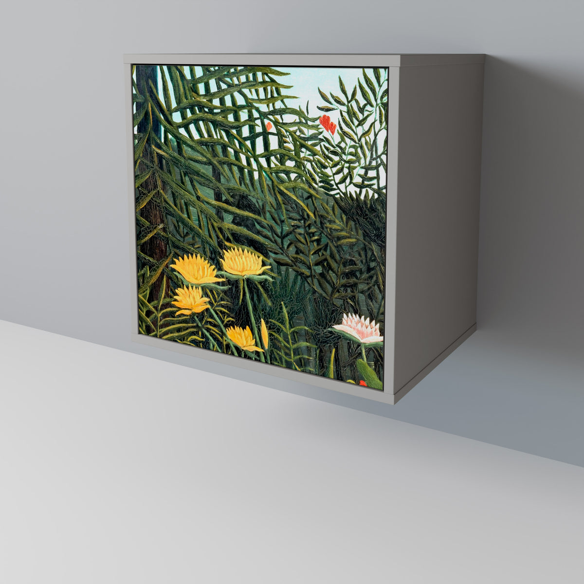 VIRGIN FOREST WITH SUNSET Jednodveřová komoda