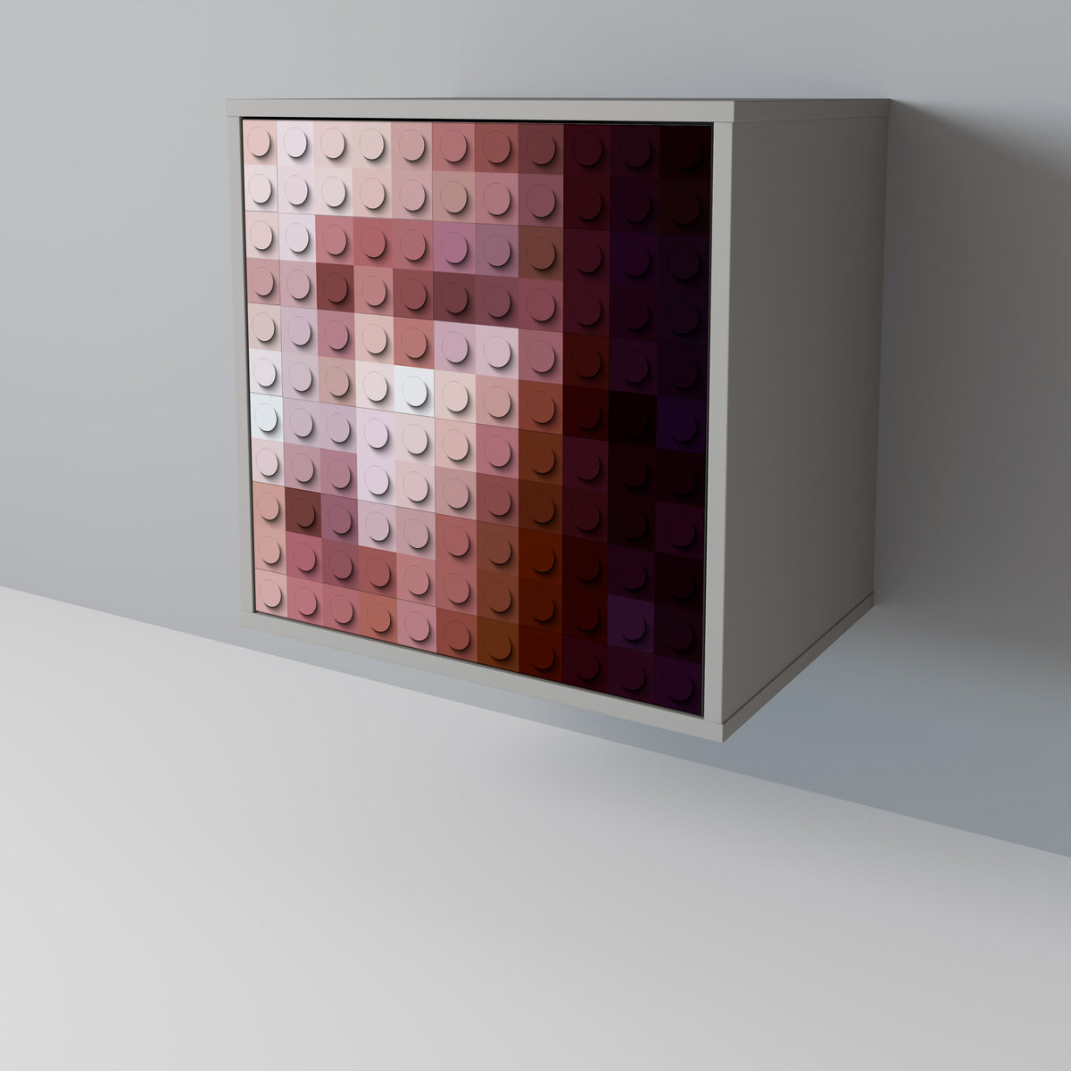 CONSTRUCTIVE ART Jednodveřová komoda