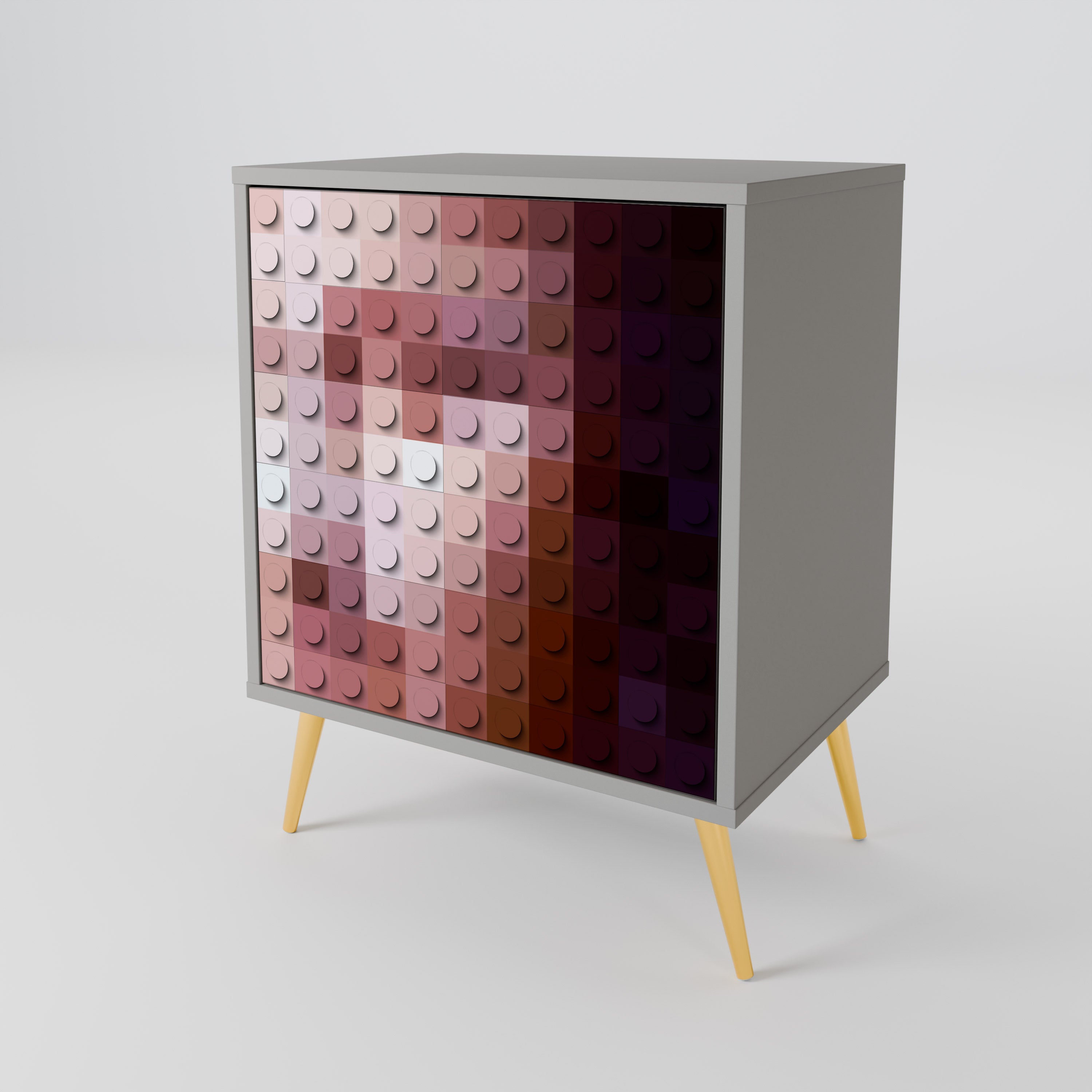 CONSTRUCTIVE ART 1-Door Sideboard