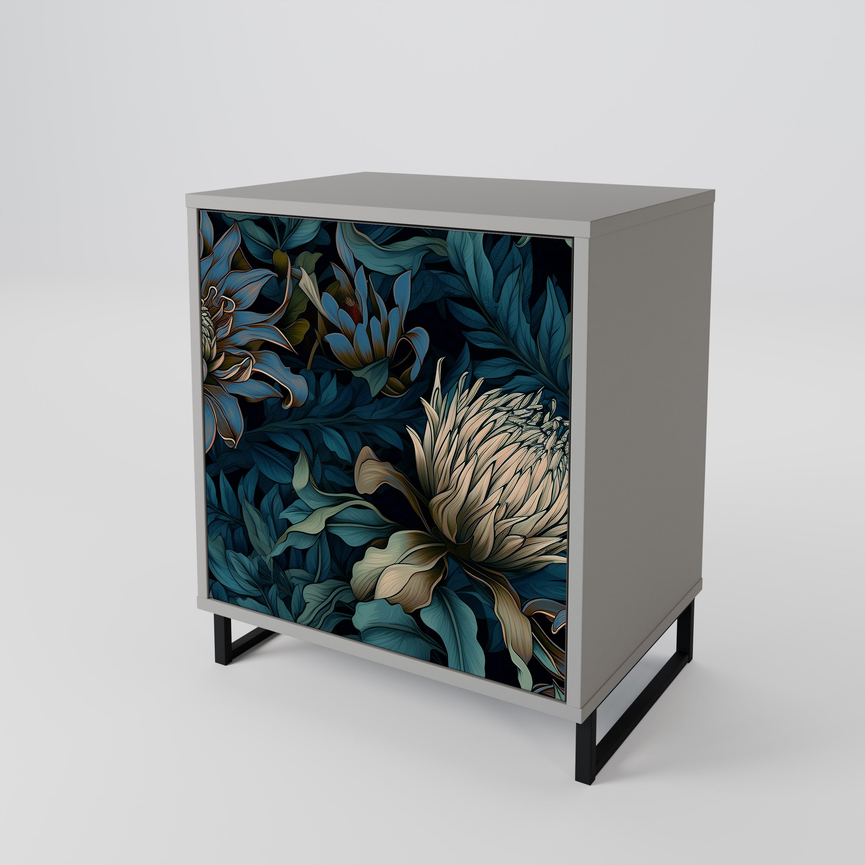 TWILIGHT BLOOM 1-Door Sideboard