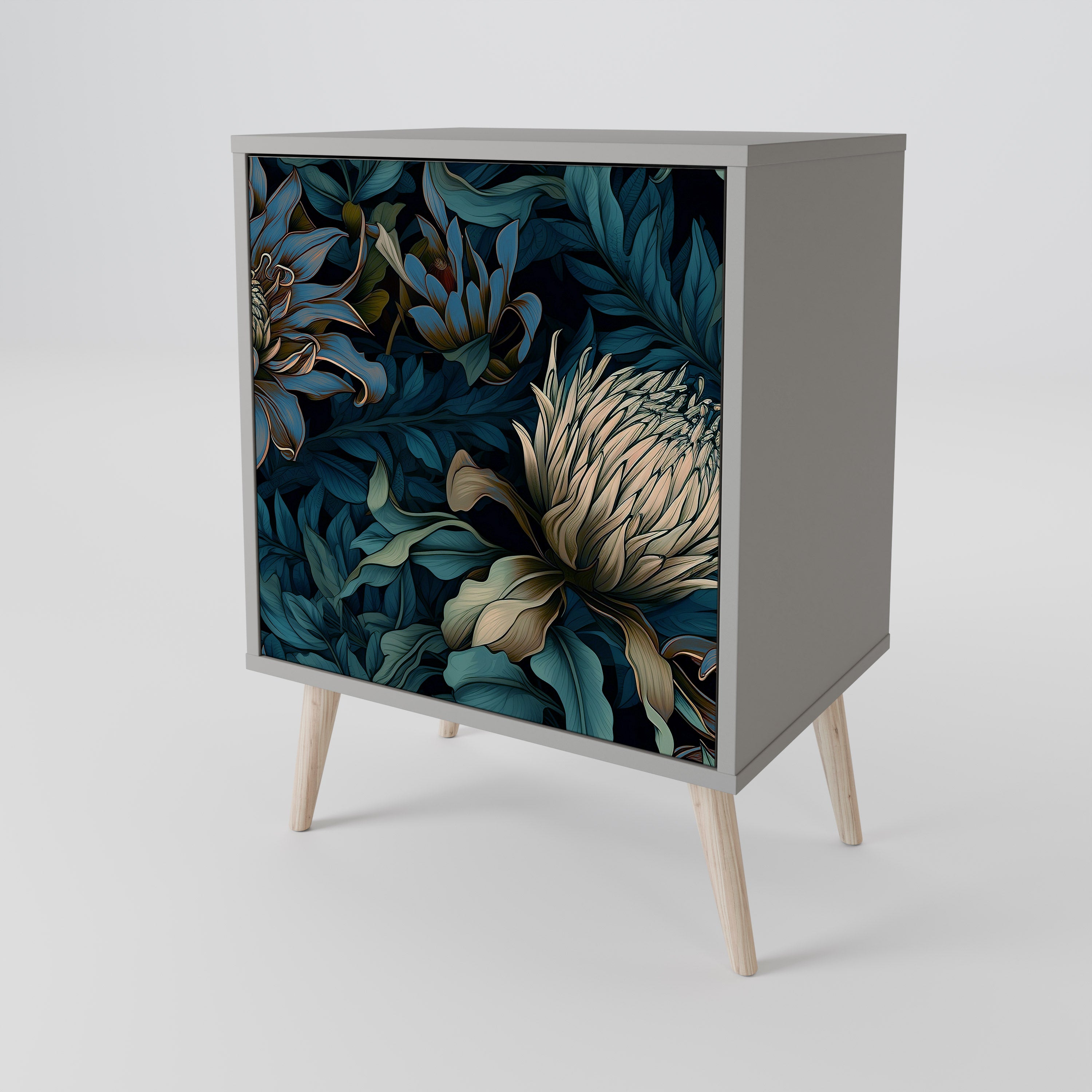 TWILIGHT BLOOM 1-Door Sideboard
