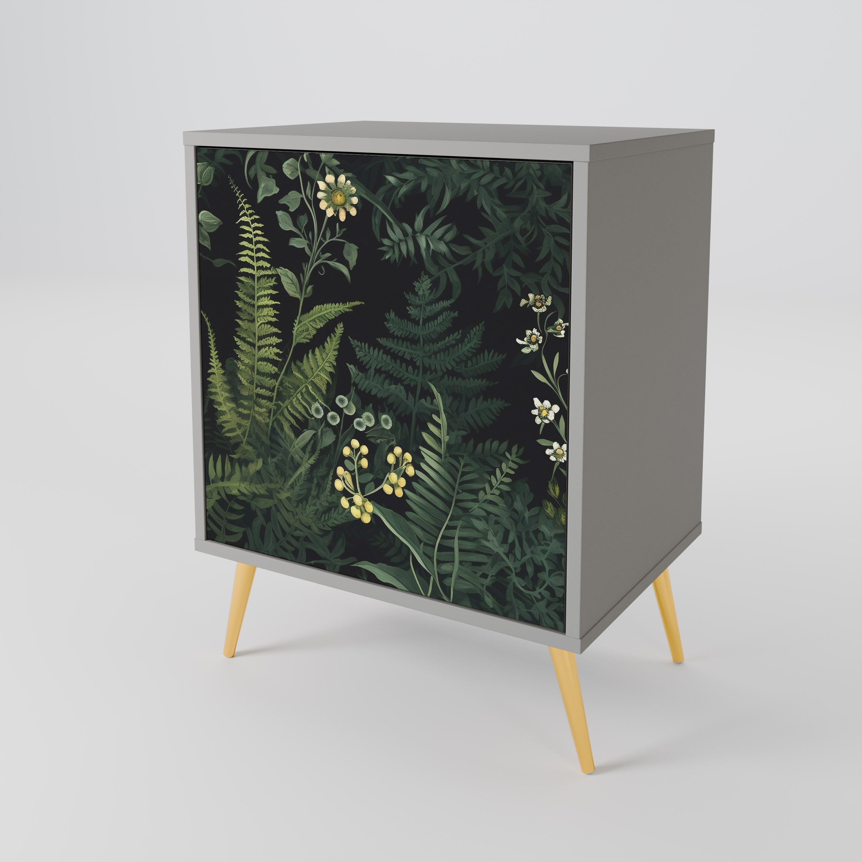 FERN FLOWERS 1-Door Sideboard
