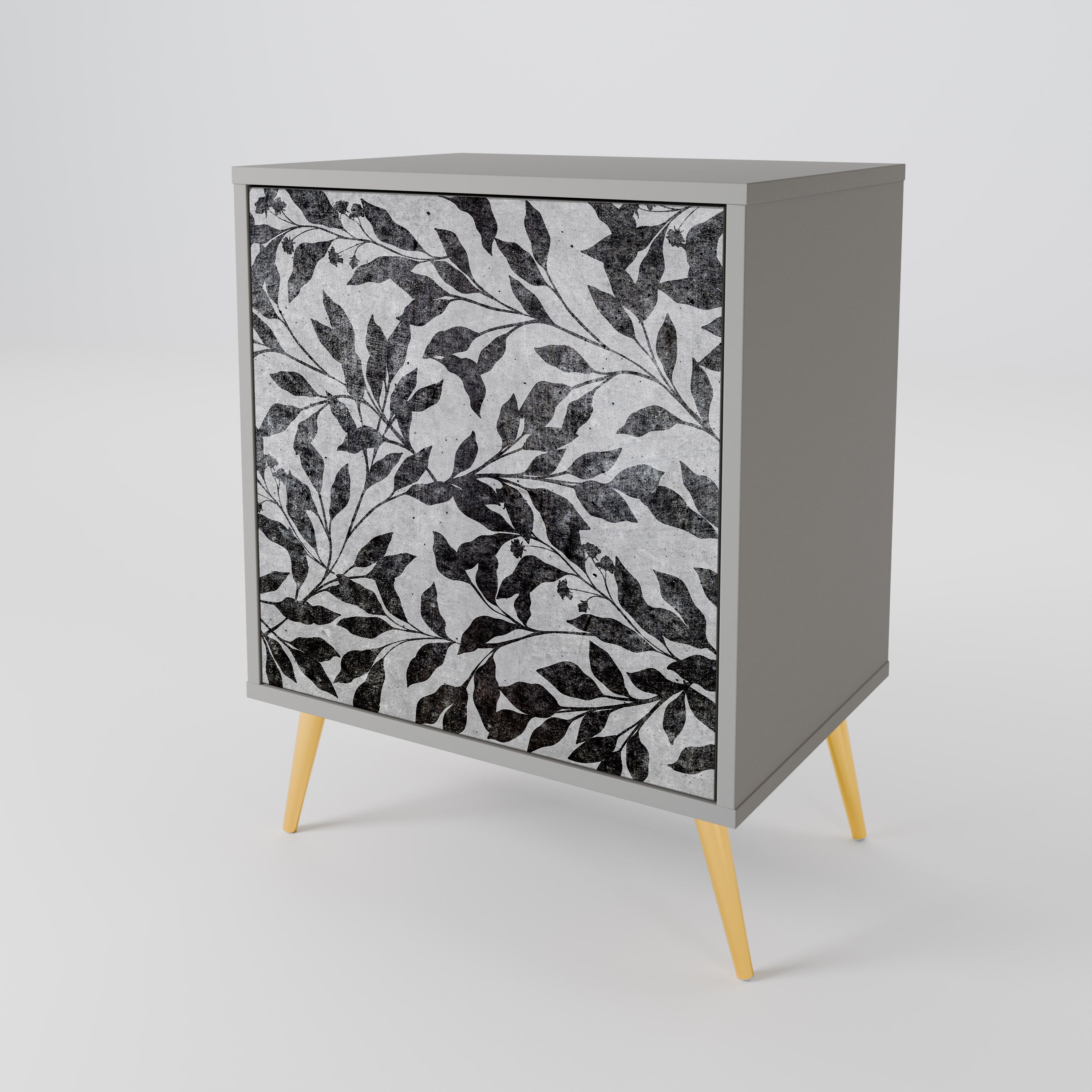 CHARCOAL SPROUT 1-Door Sideboard