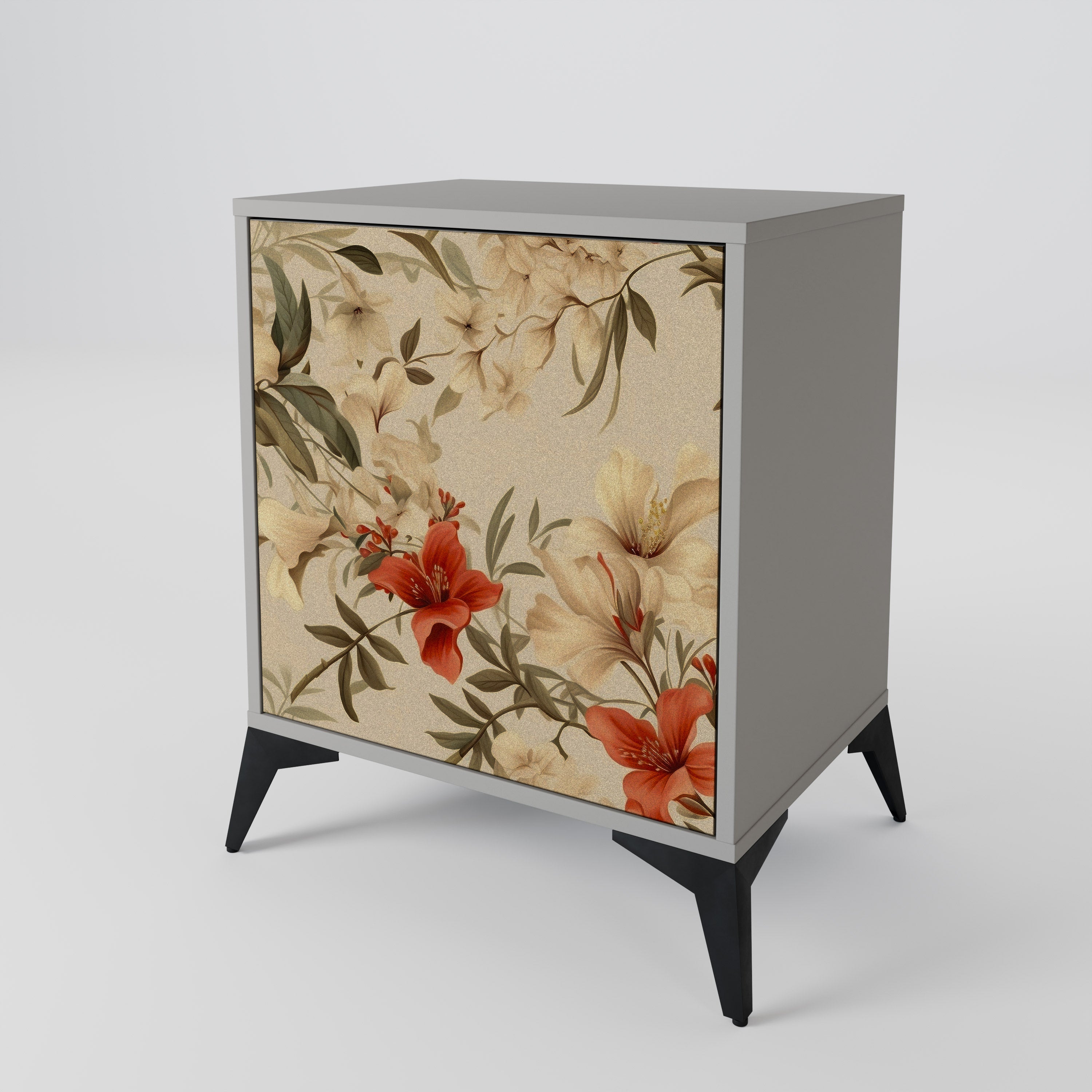 BLOOMING HARMONY 1-Door Sideboard