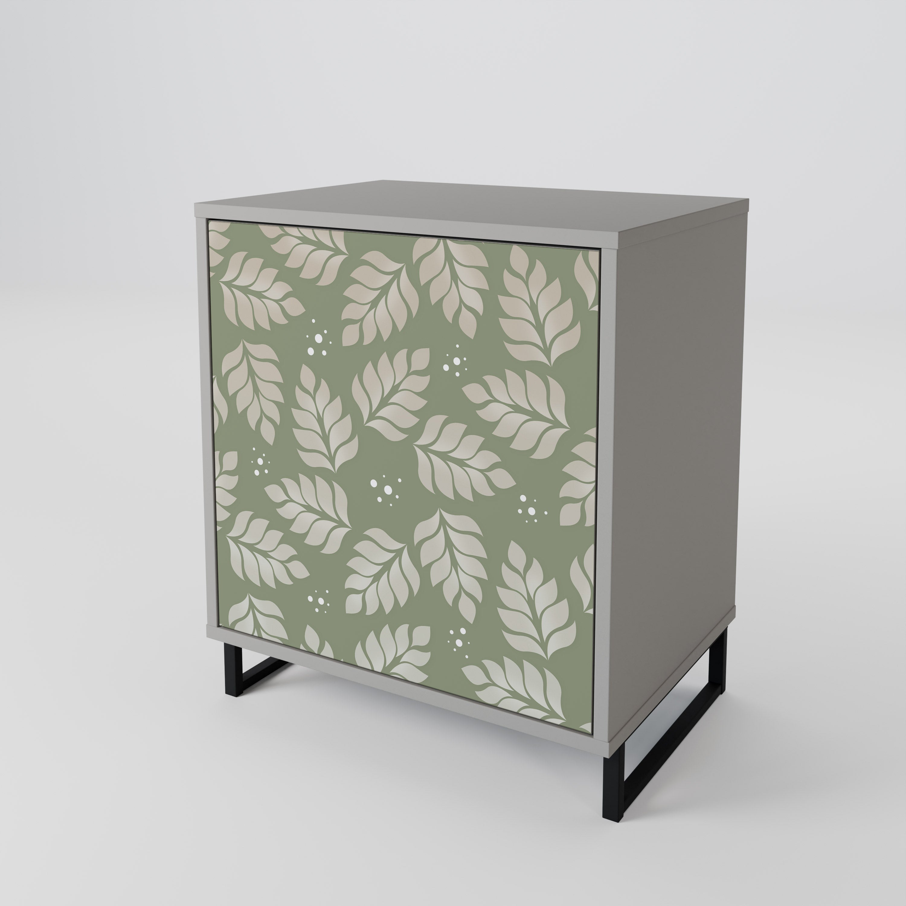 LEAVES ON GREEN 1-Door Sideboard