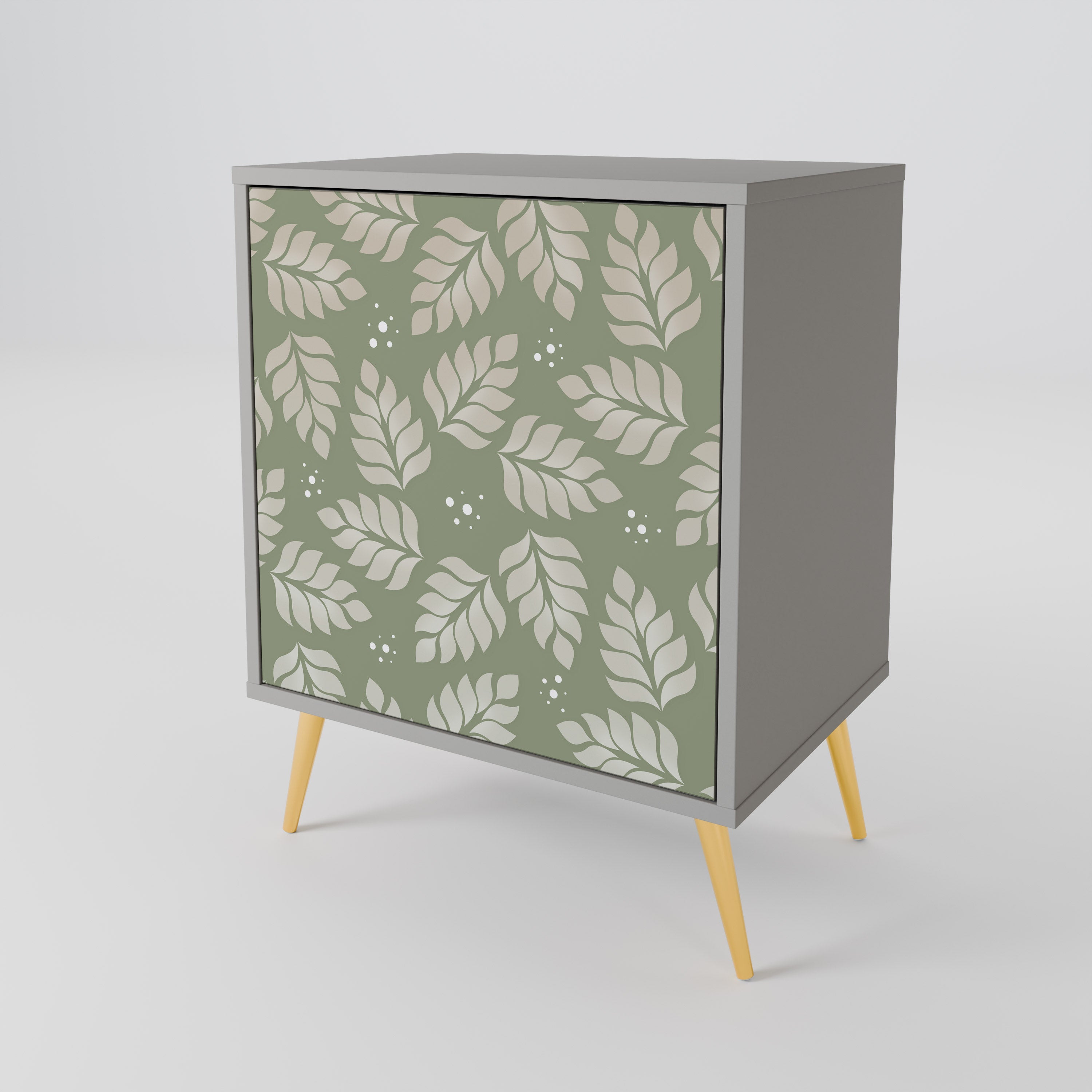 LEAVES ON GREEN 1-Door Sideboard
