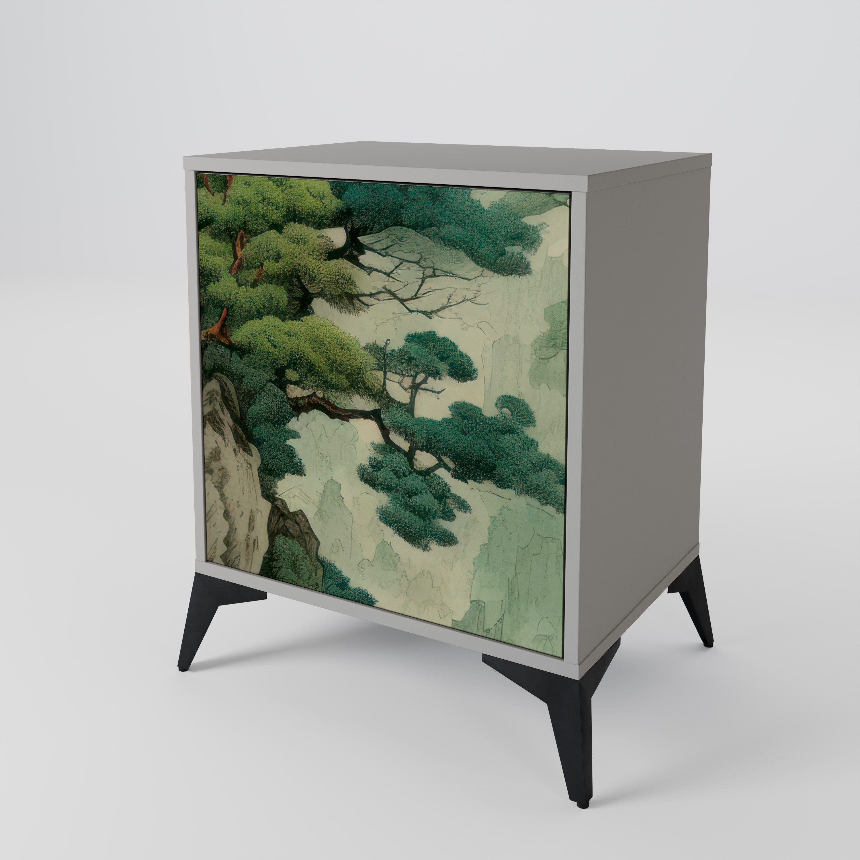 VERDURE ABYSS 1-Door Sideboard