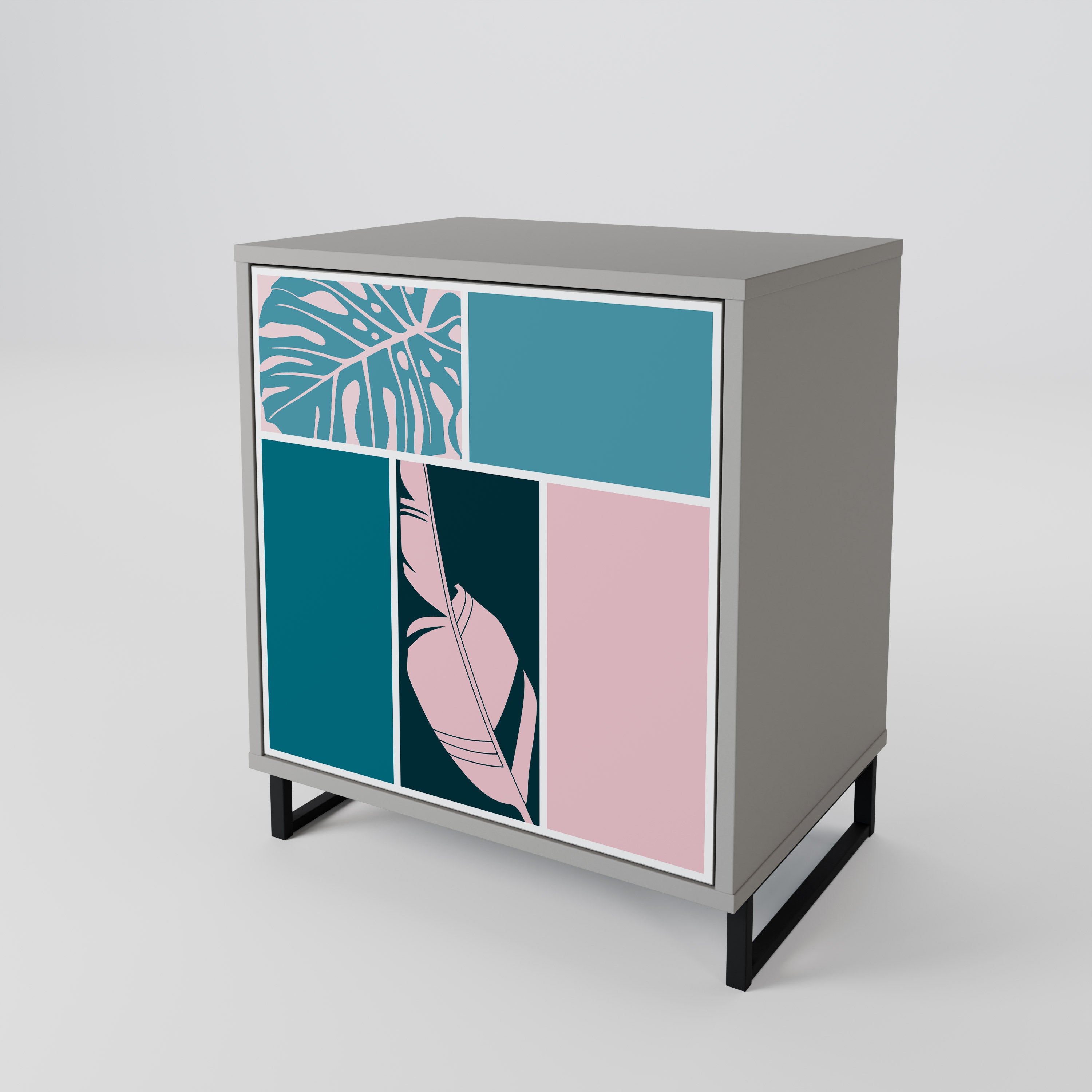 COMBINATION OF SHAPES 1-Door Sideboard