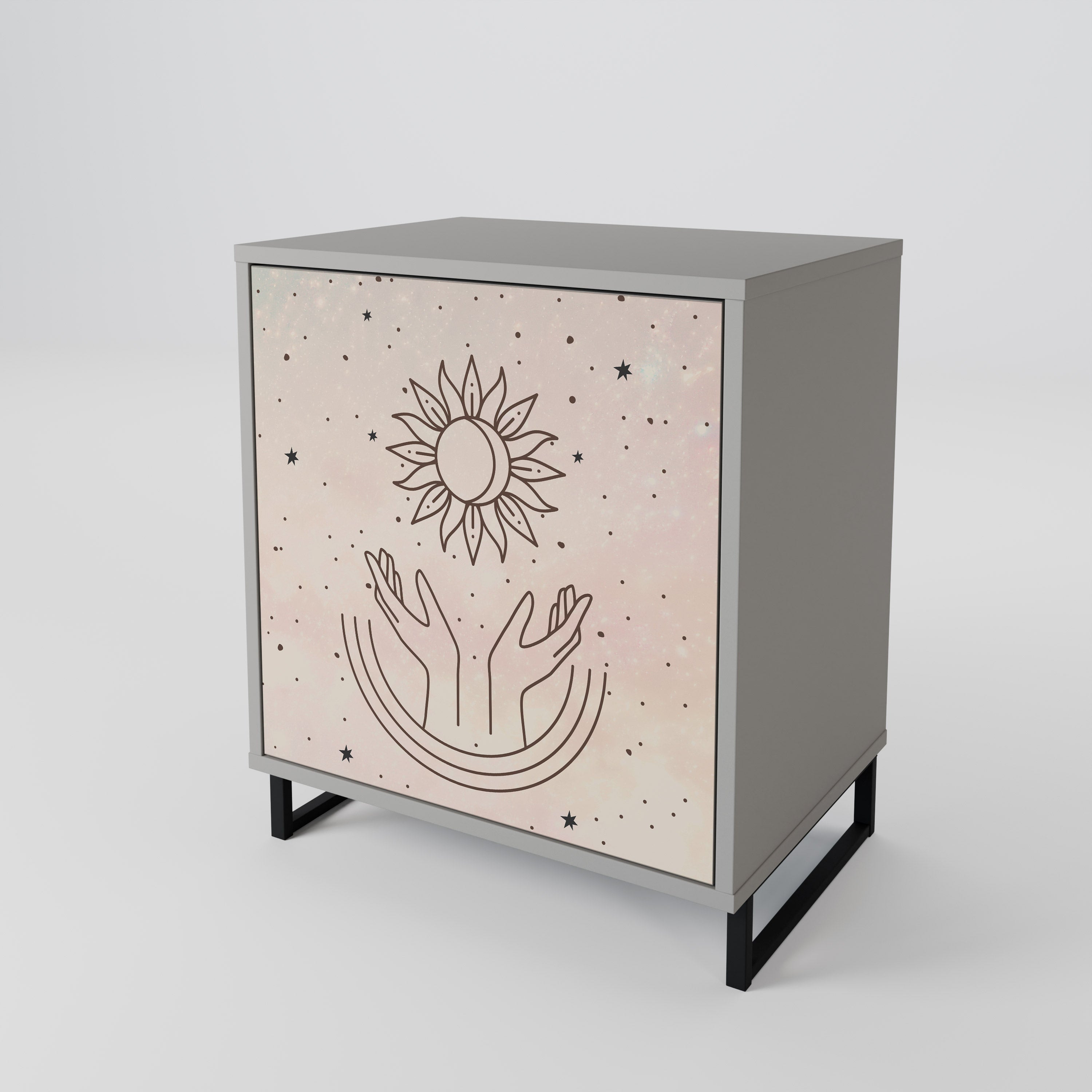 DELICATE BEAUTY 1-Door Sideboard