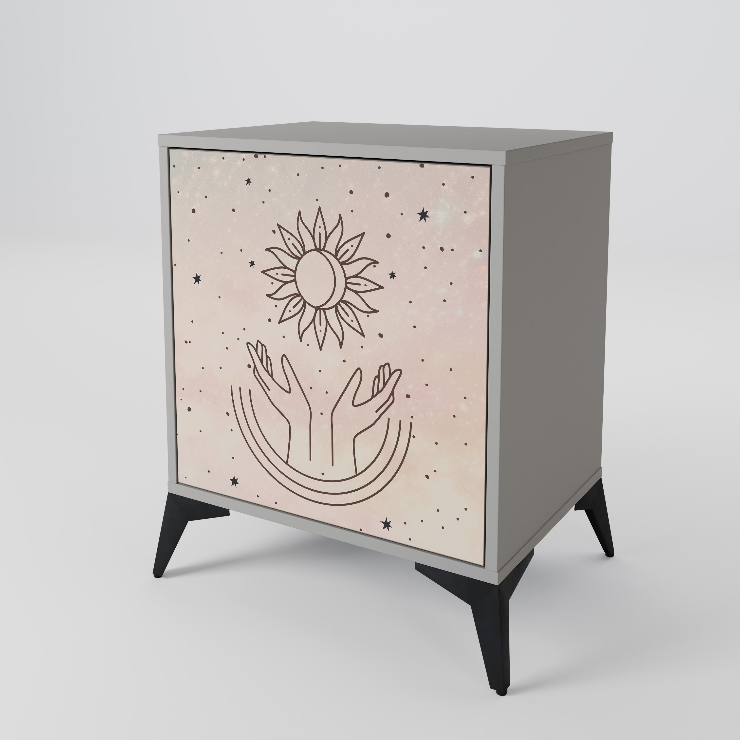 DELICATE BEAUTY 1-Door Sideboard