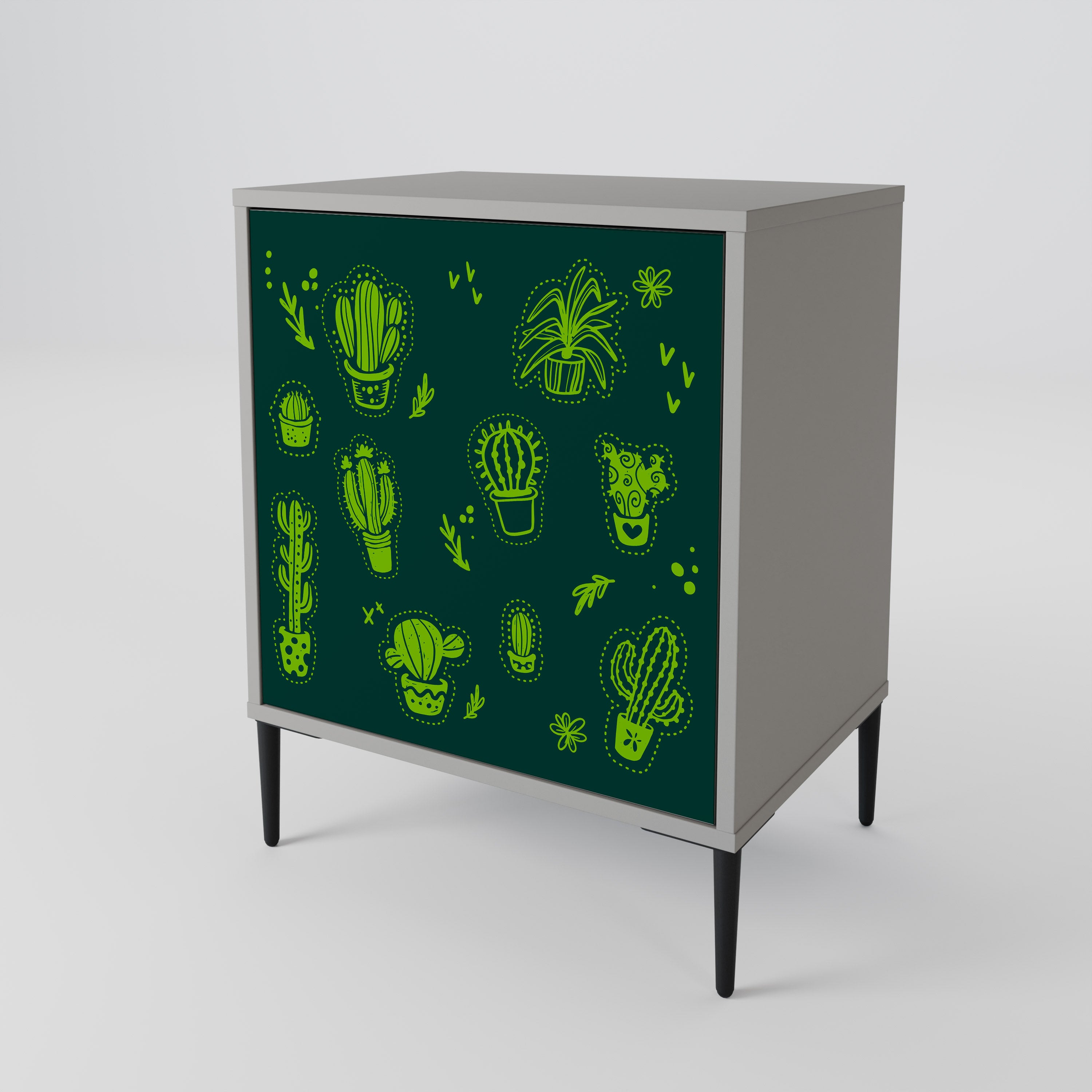 DESERT GREEN 1-Door Sideboard