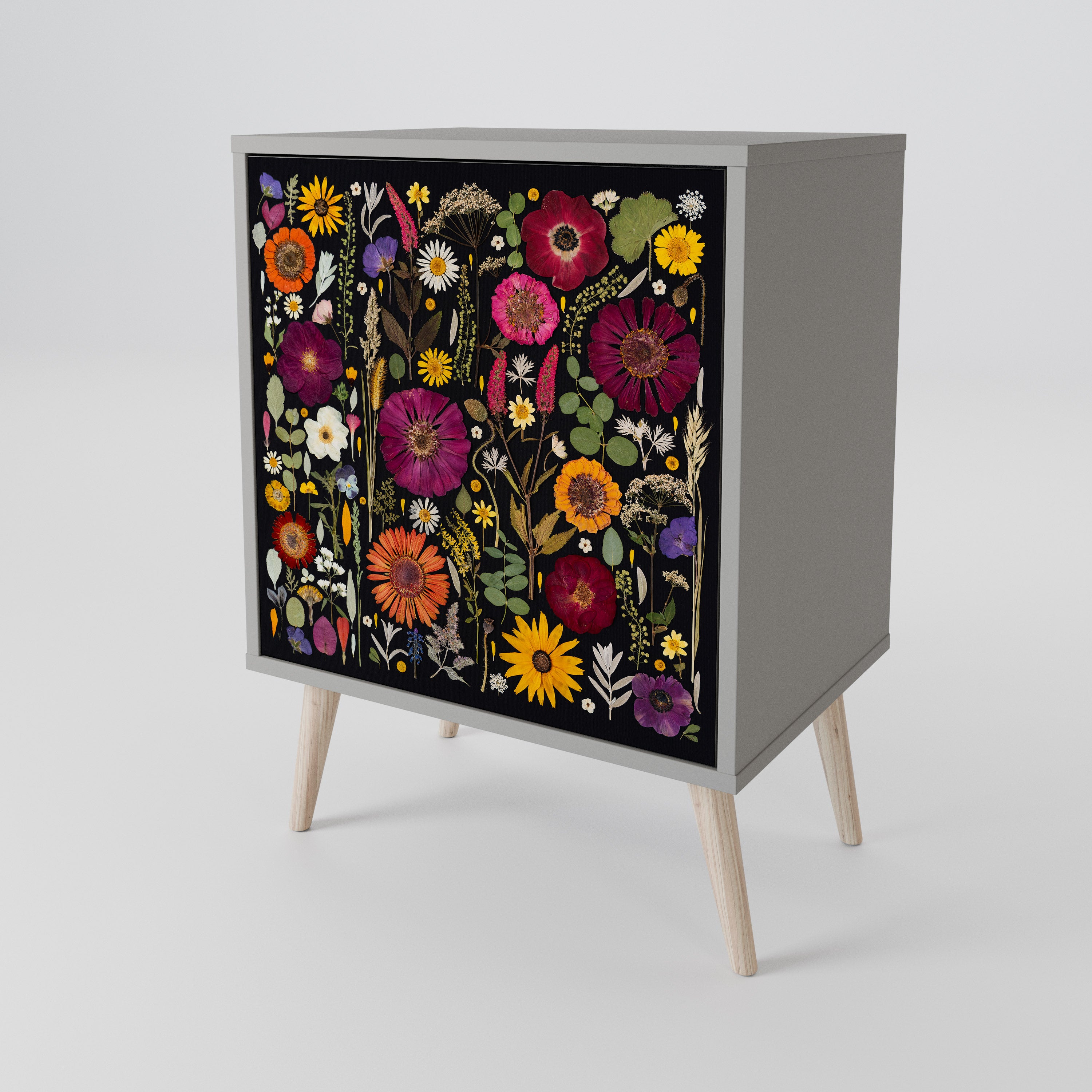 MIDNIGHT GARDEN 1-Door Sideboard