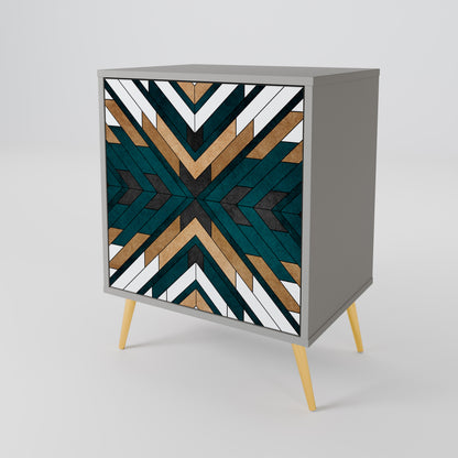 ARTISTIC GEOMETRY Jednodveřová komoda