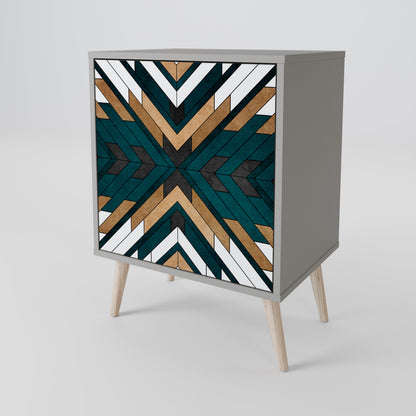 ARTISTIC GEOMETRY Jednodveřová komoda