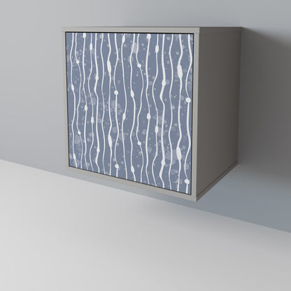 GRAPHITE RAIN Jednodveřová komoda