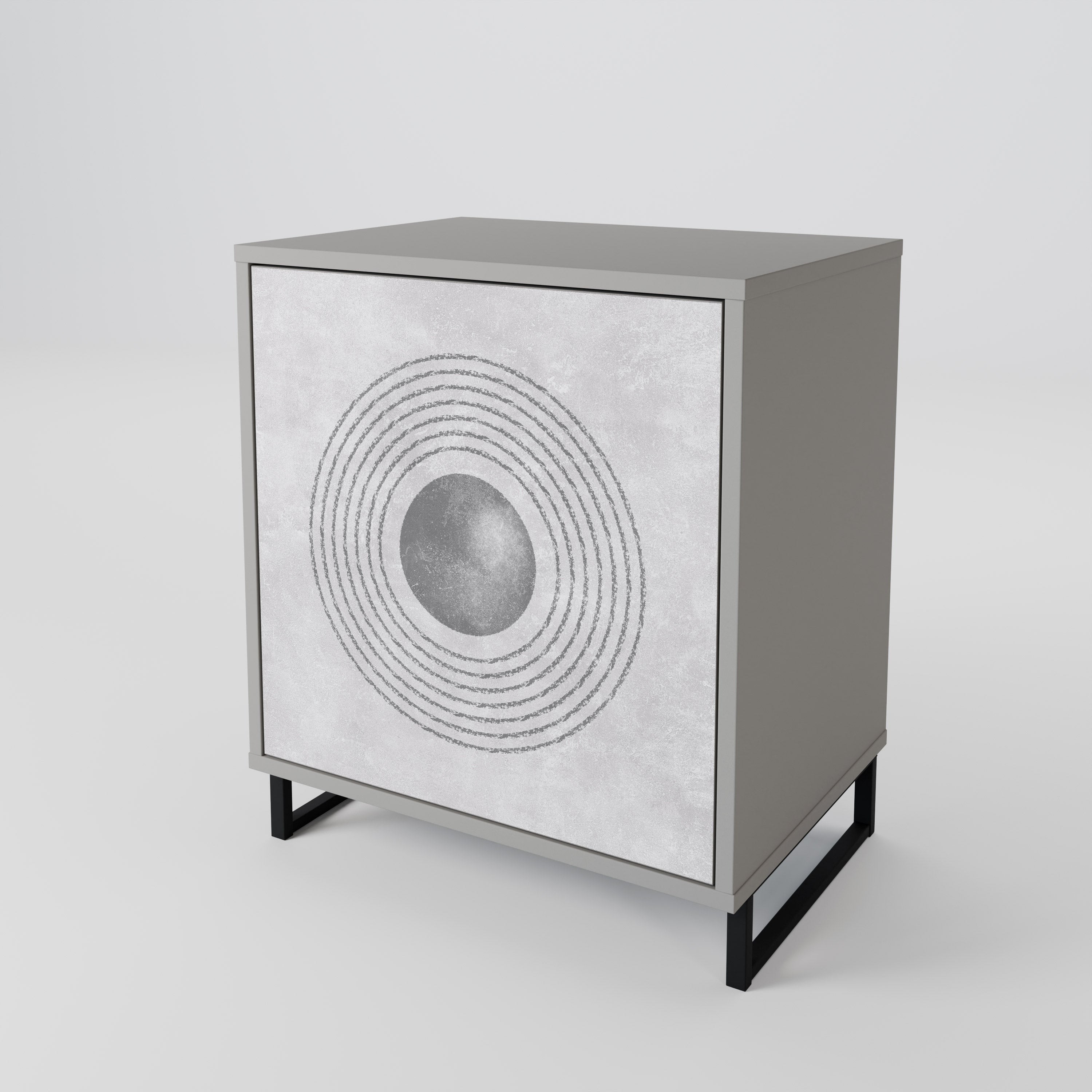 SOLID CIRCLES Jednodveřová komoda